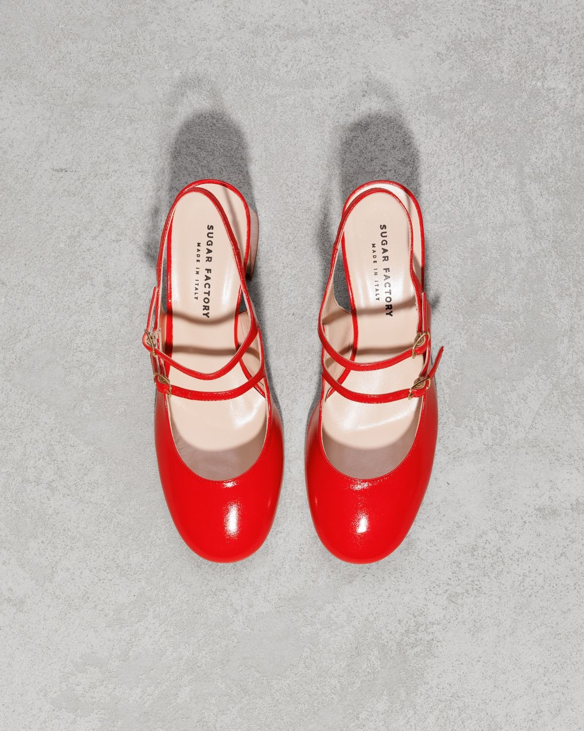 Красные кожаные туфли - Image 2 of 6