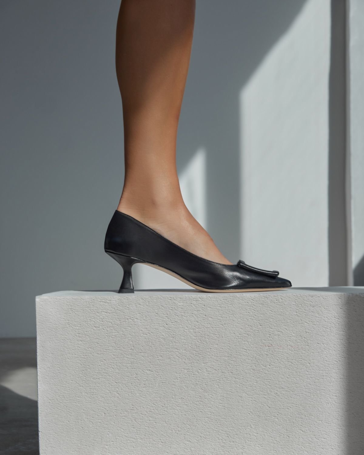 Черные кожаные туфли - Image 6 of 8