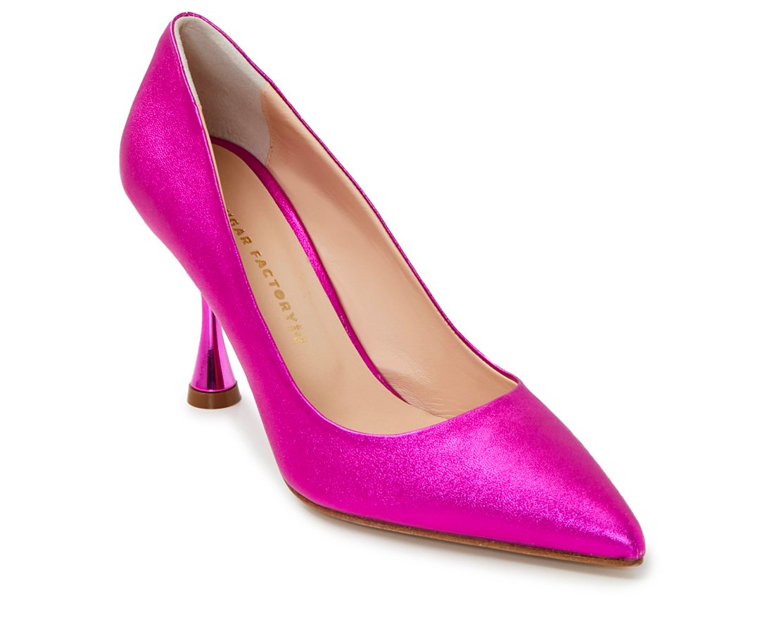 Розовые кожаные туфли - Image 2 of 5