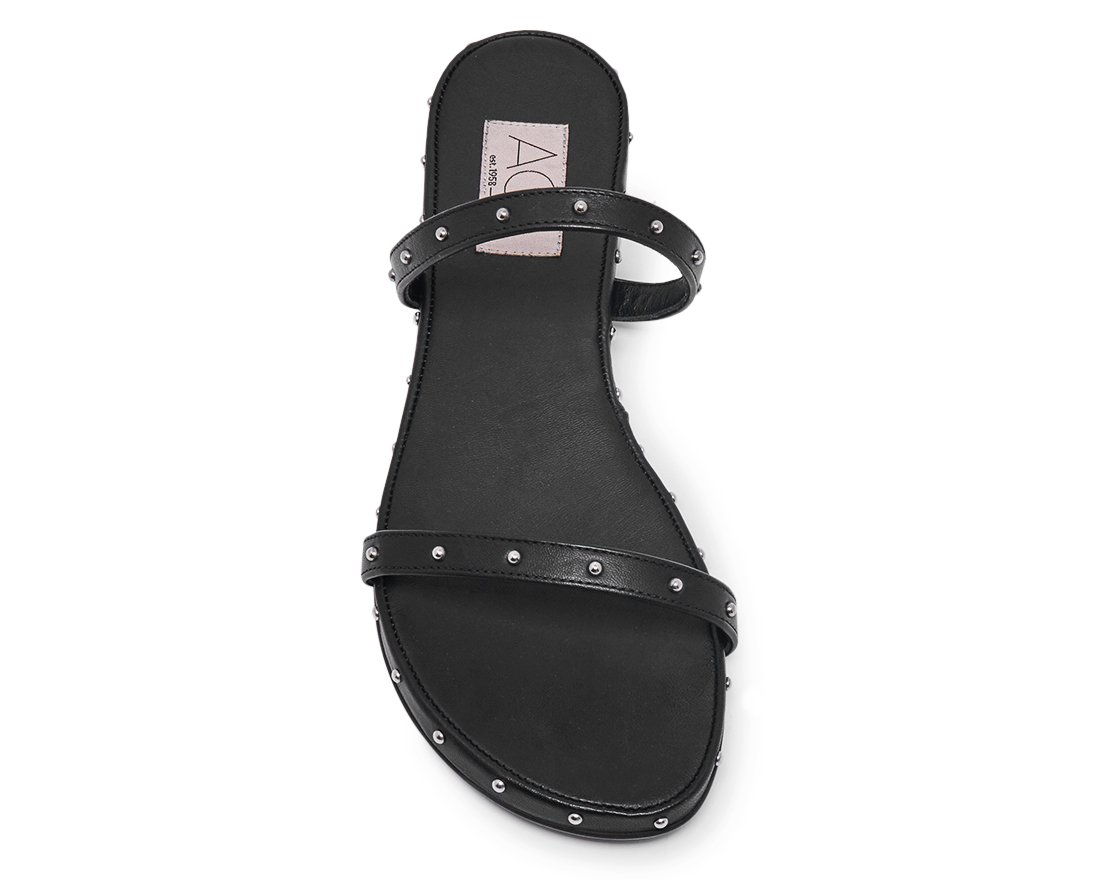 Чёрные кожаные сандалии - Image 4 of 4