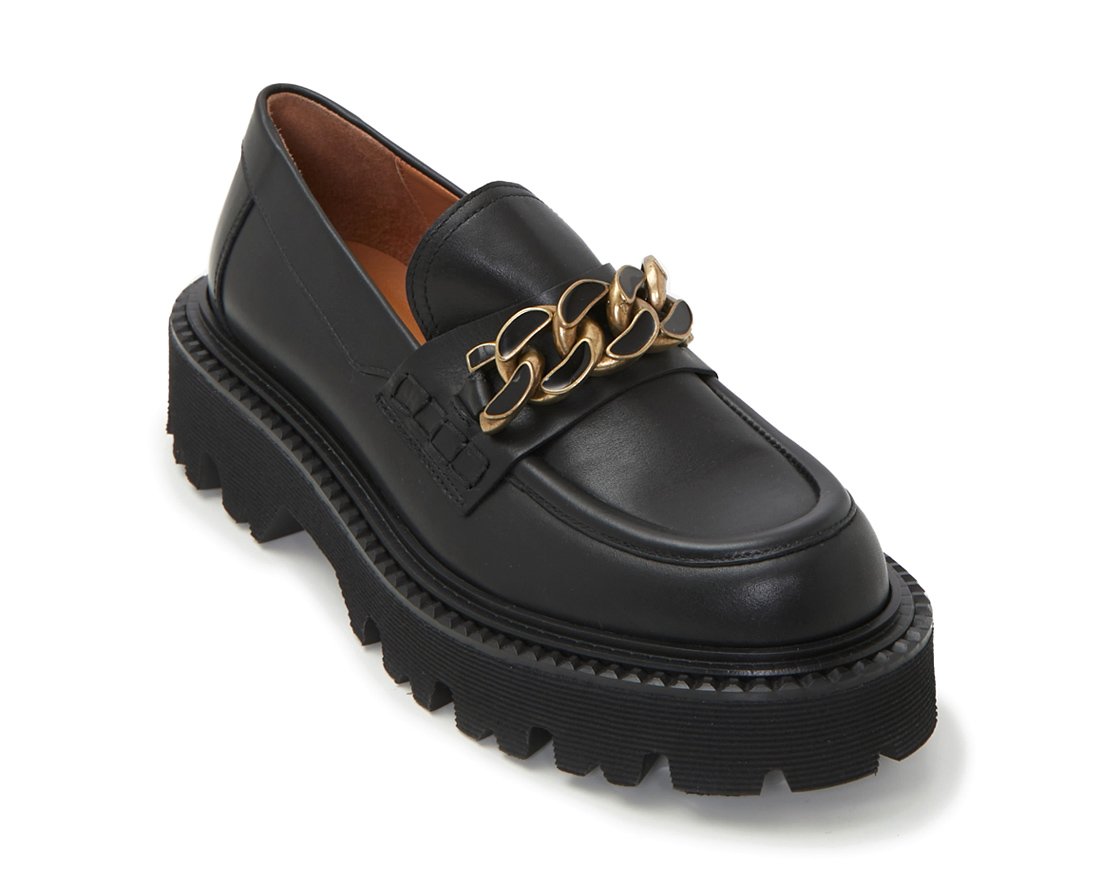 Черные кожаные лоферы - Image 2 of 5