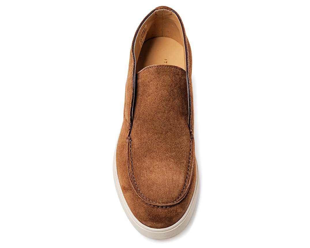 Коричневые замшевые полуботинки - Image 4 of 4