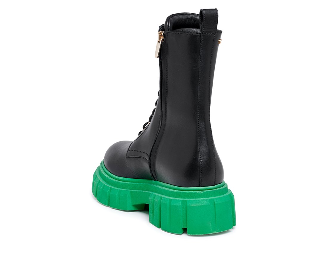 Черные кожаные ботинки - Image 3 of 4