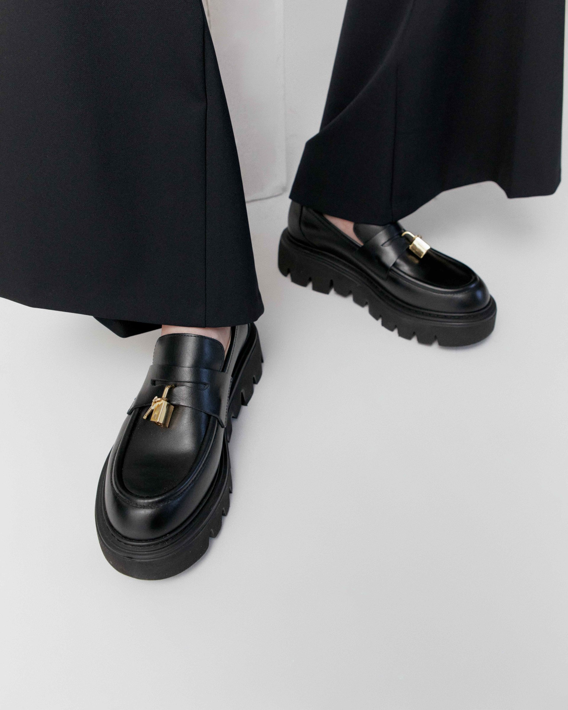 Черные кожаные лоферы - Image 5 of 5