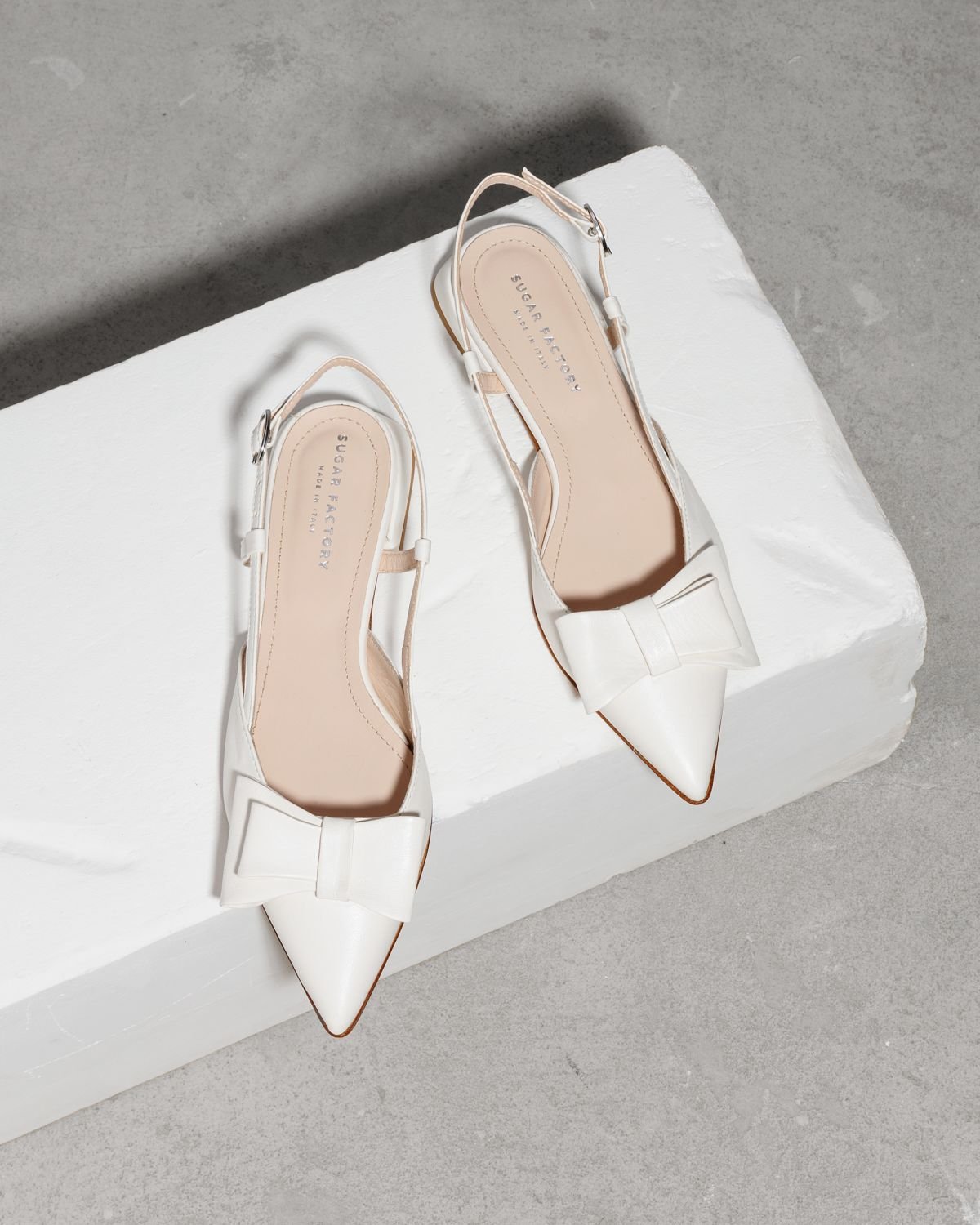 Белые кожаные туфли - Image 2 of 6