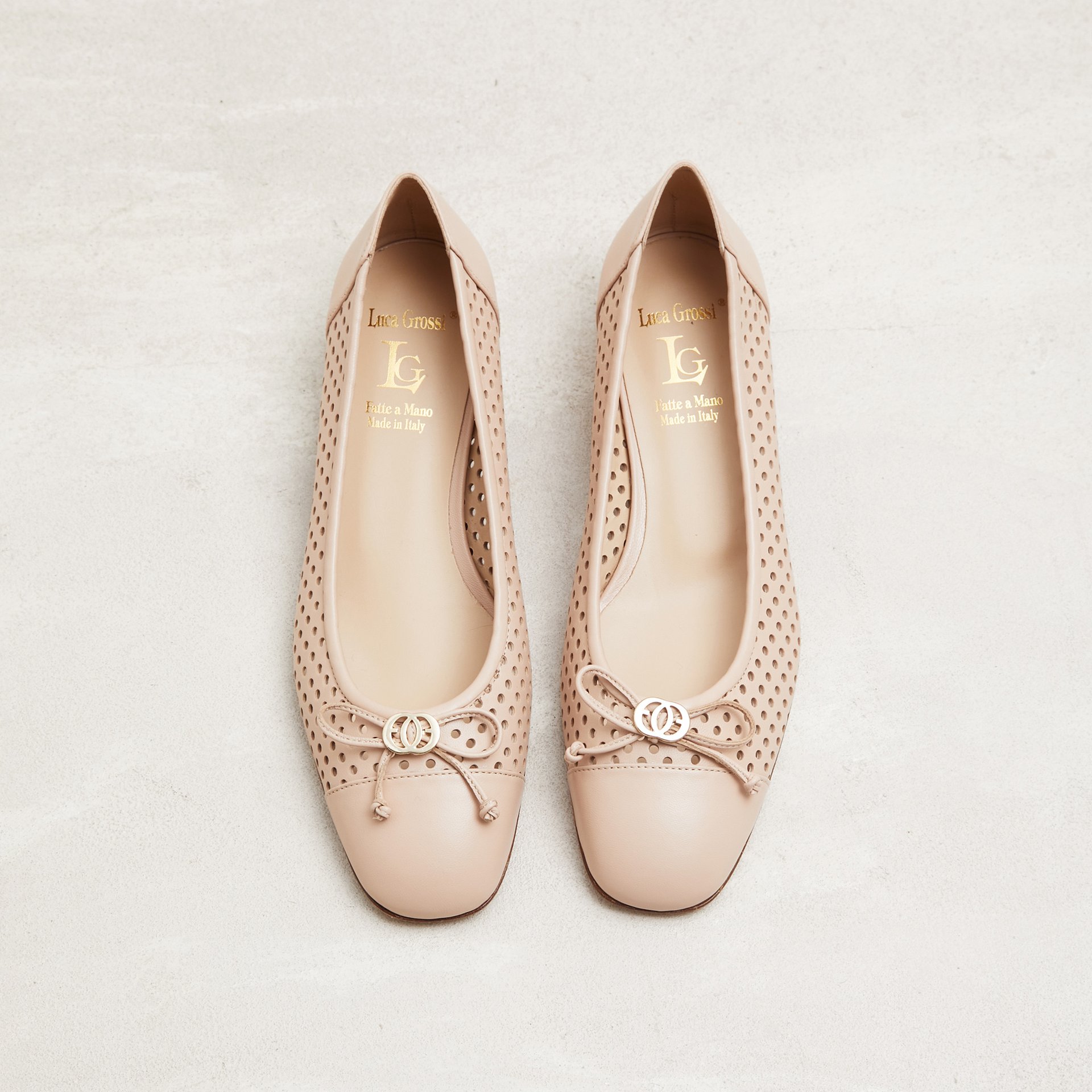 Бежевые кожаные туфли - Image 2 of 3