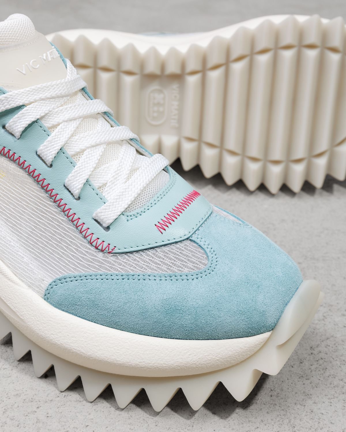 Бирюзовые текстильные кеды - Image 4 of 6