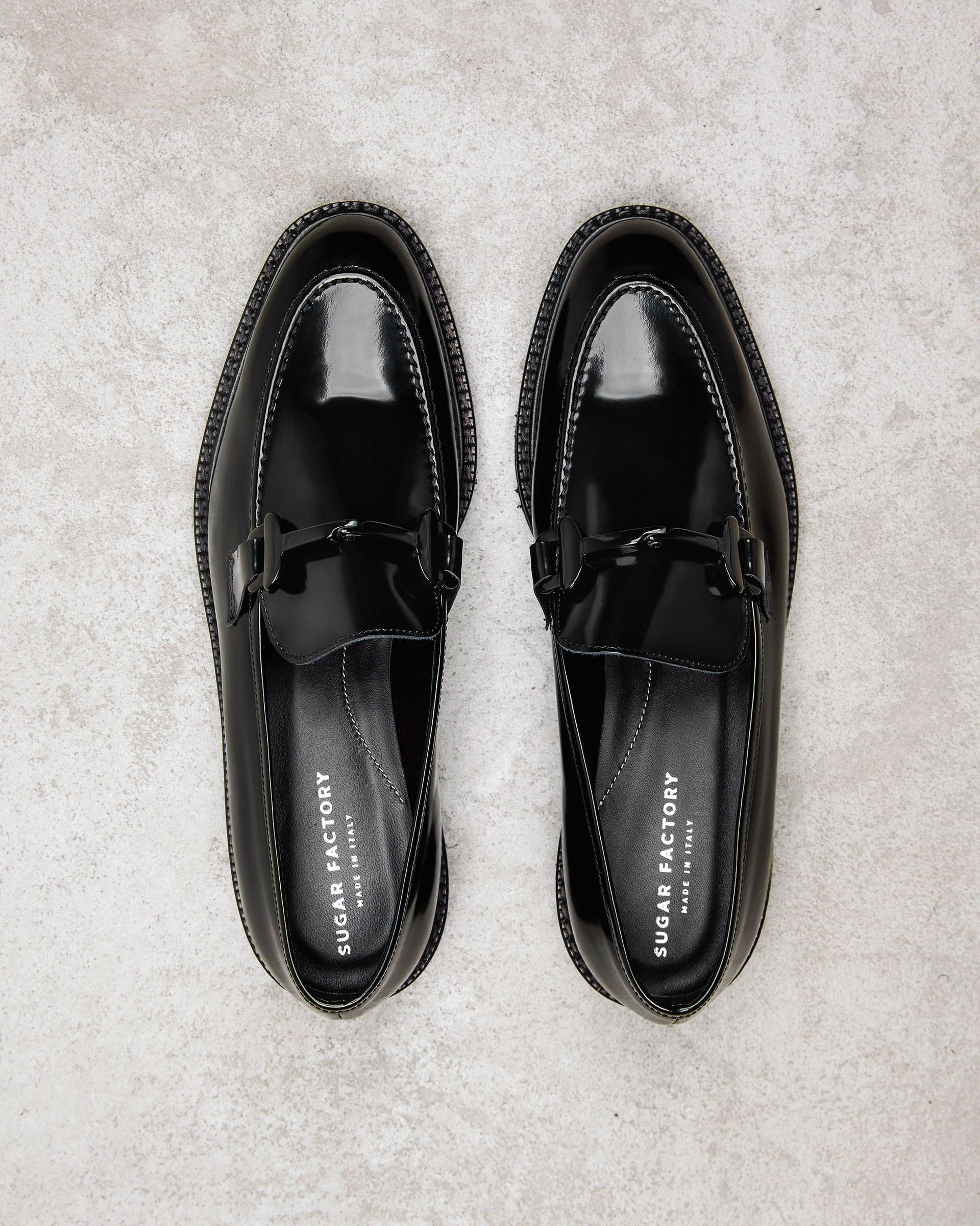 Черные кожаные лоферы - Image 2 of 4