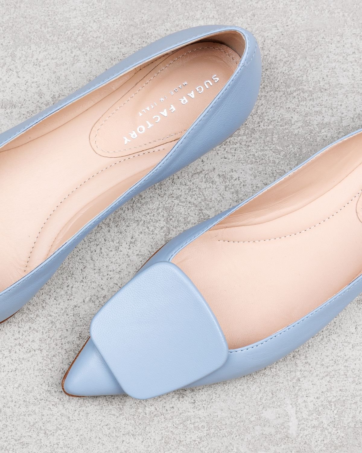 Голубые кожаные туфли - Image 4 of 7