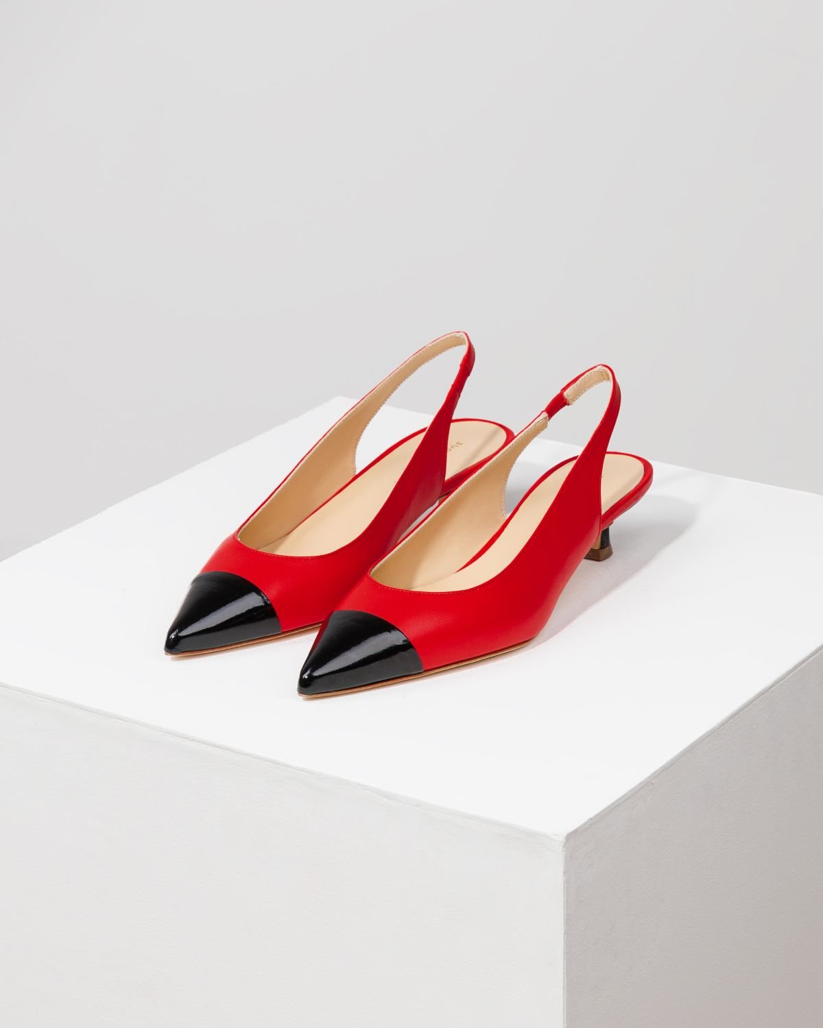 Красные кожаные туфли - Image 3 of 6