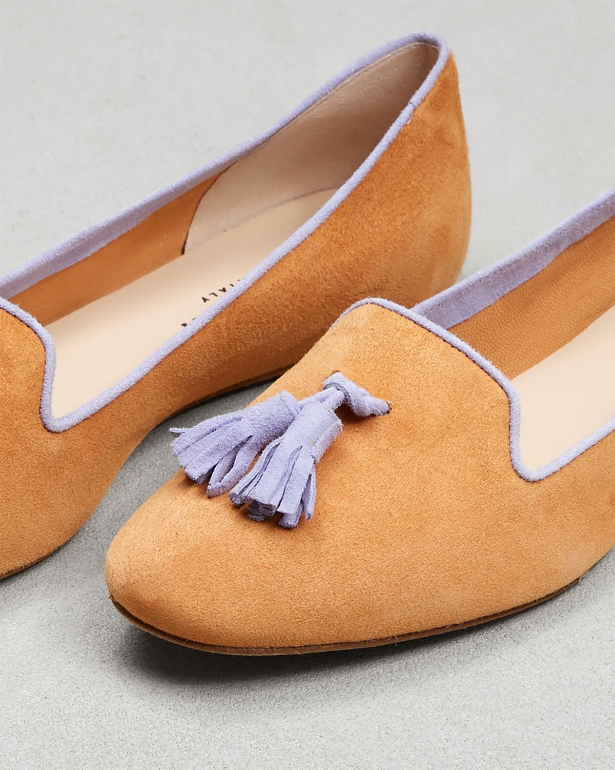 Оранжевые замшевые лоферы - Image 4 of 6