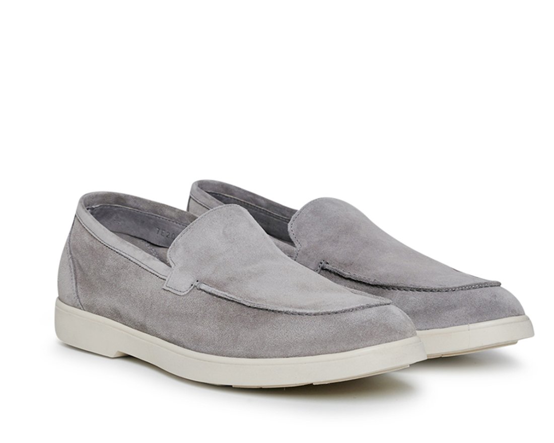 Мужские серые замшевые лоферы - Image 2 of 4
