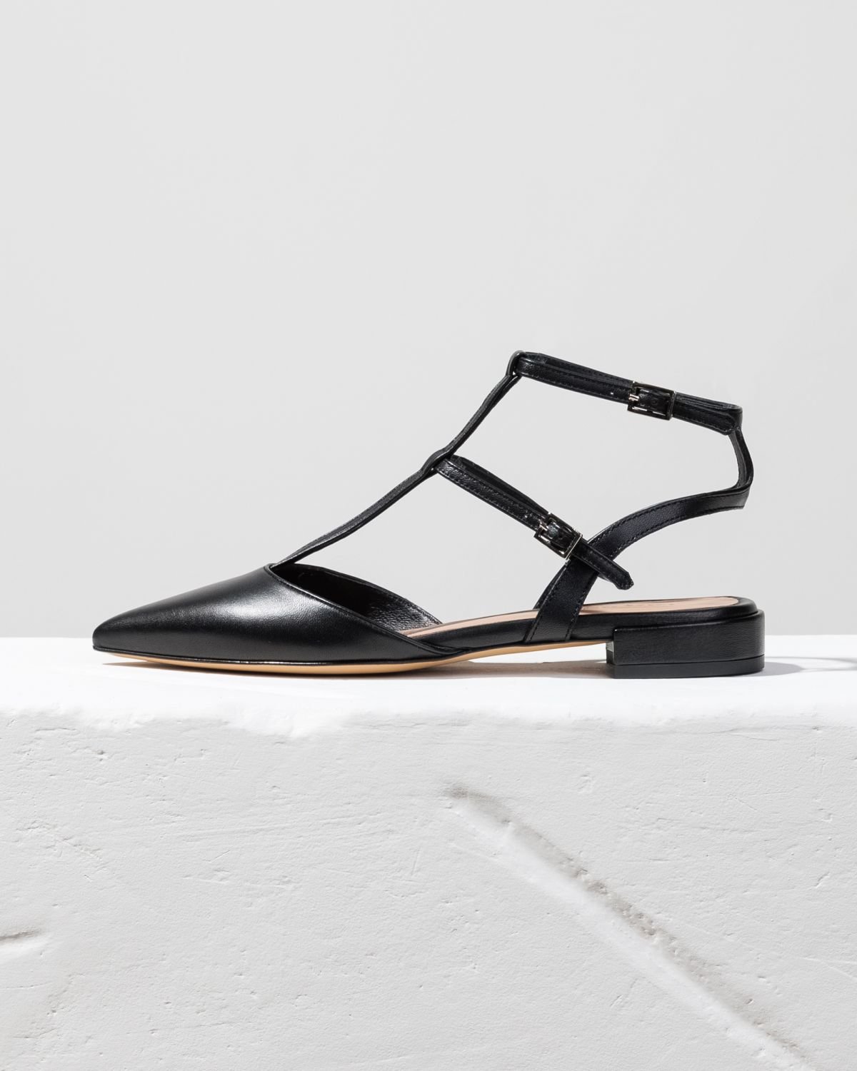 Черные кожаные туфли - Main image