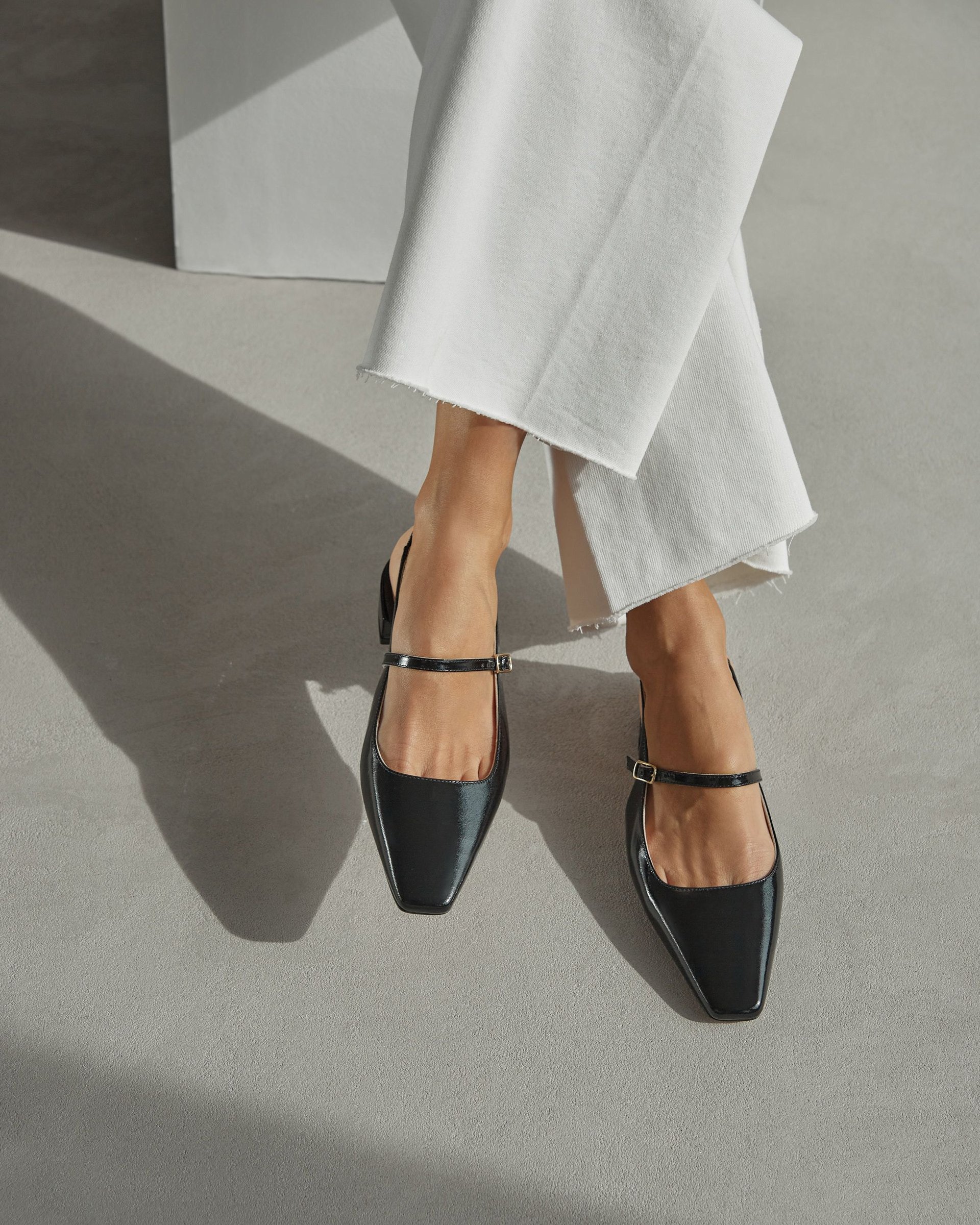 Черные кожаные туфли - Image 6 of 6