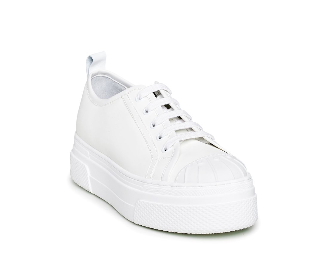 Белые кожаные кеды - Image 2 of 5