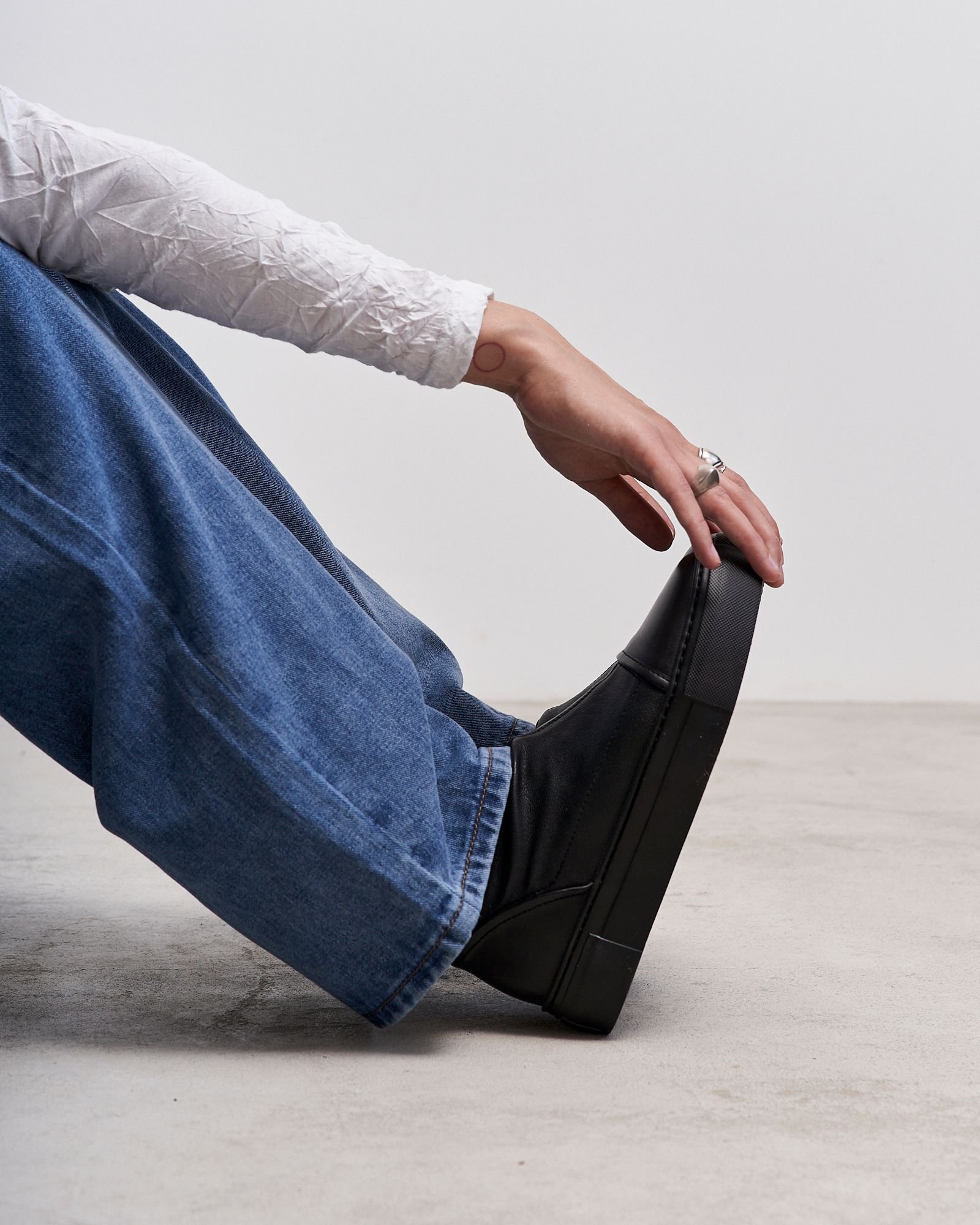 Черные кожаные ботинки - Image 6 of 6