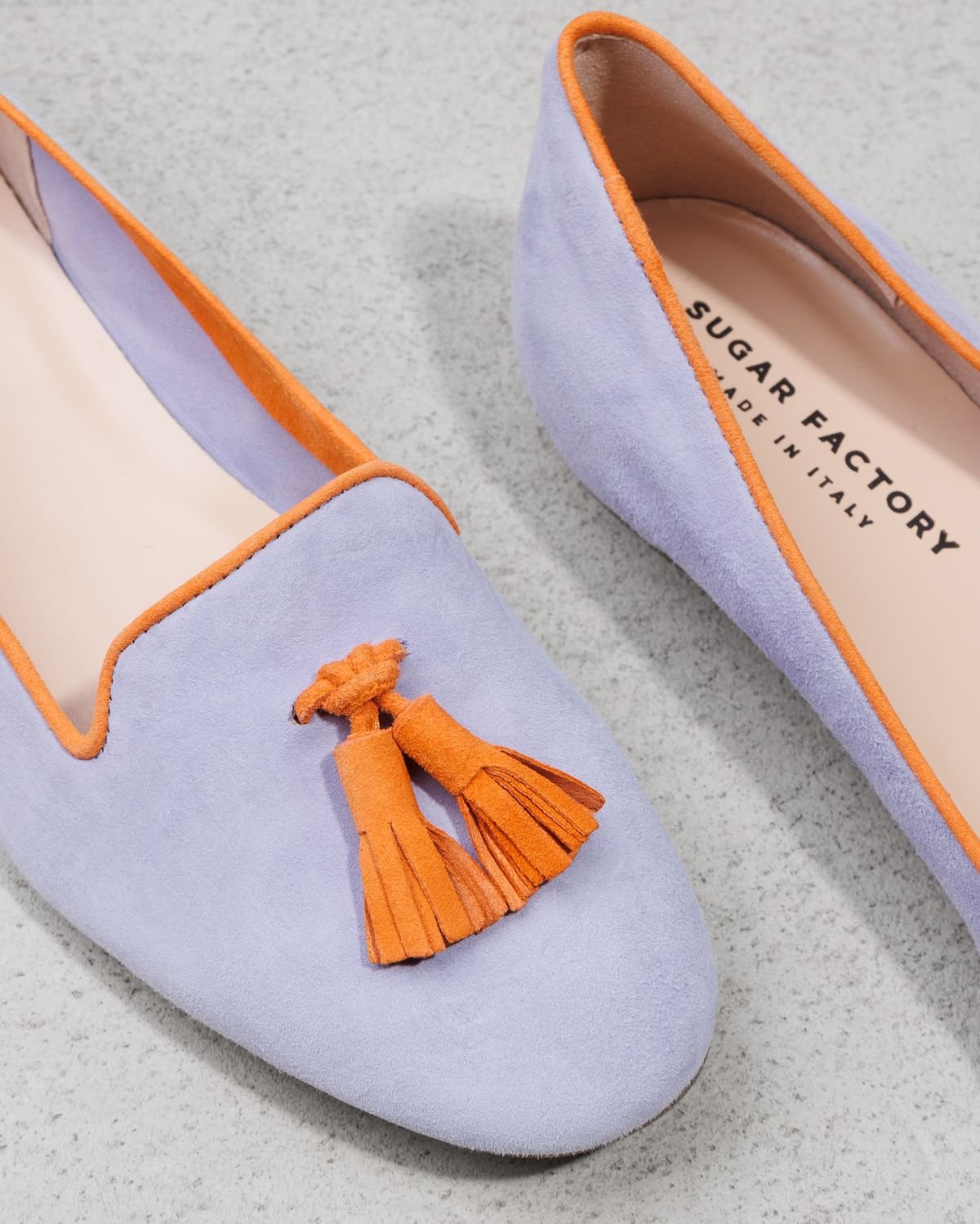 Лиловые замшевые лоферы - Image 4 of 5