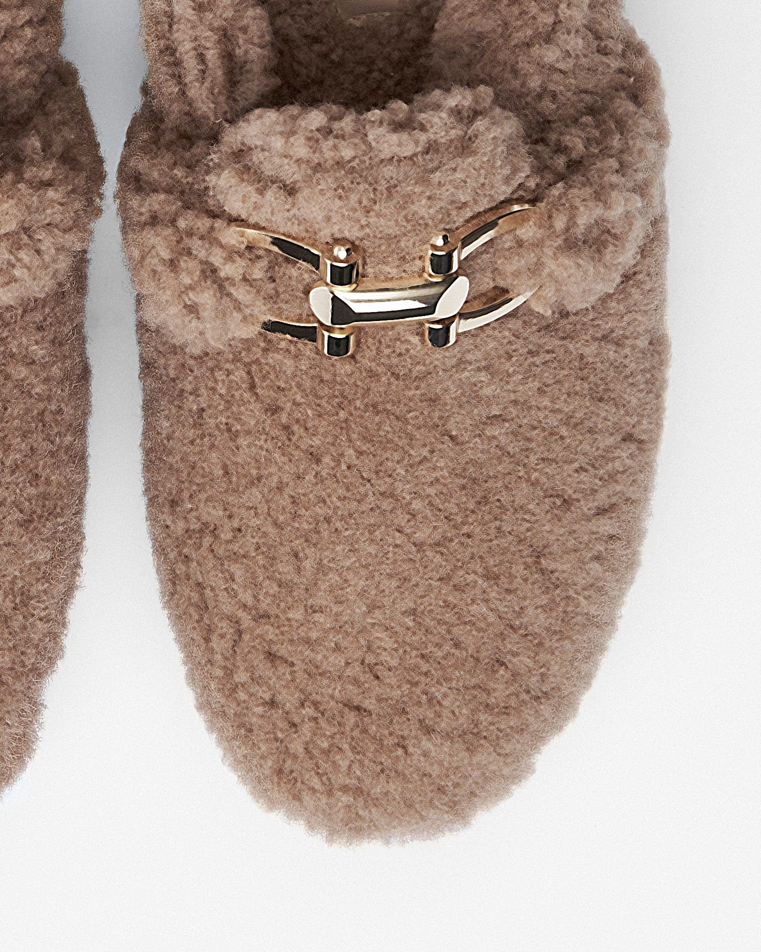 Зимние бежевые слиперы - Image 3 of 4