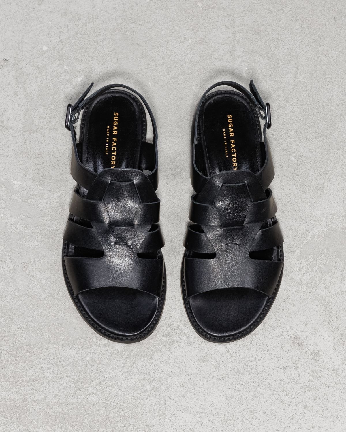 Черные кожаные сандалии - Image 2 of 6
