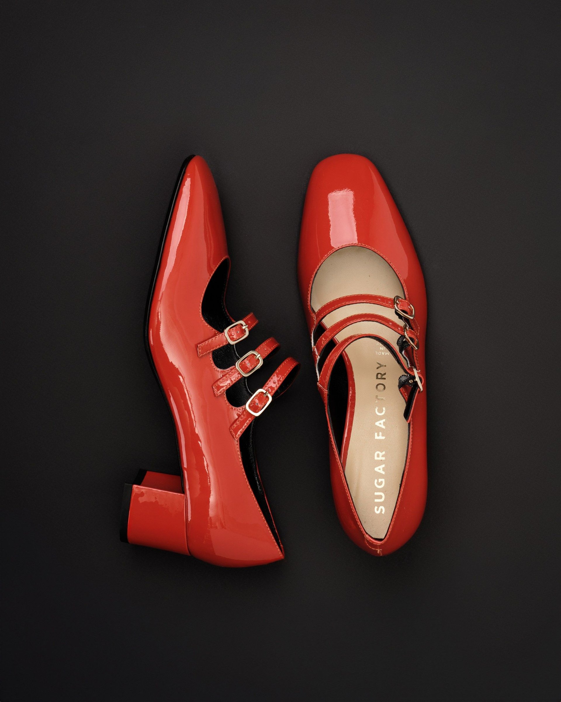 Оранжевые кожаные туфли - Image 7 of 7