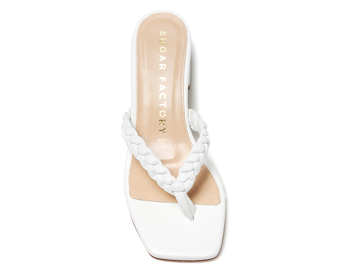 Белые кожаные мюли - Image 4 of 4