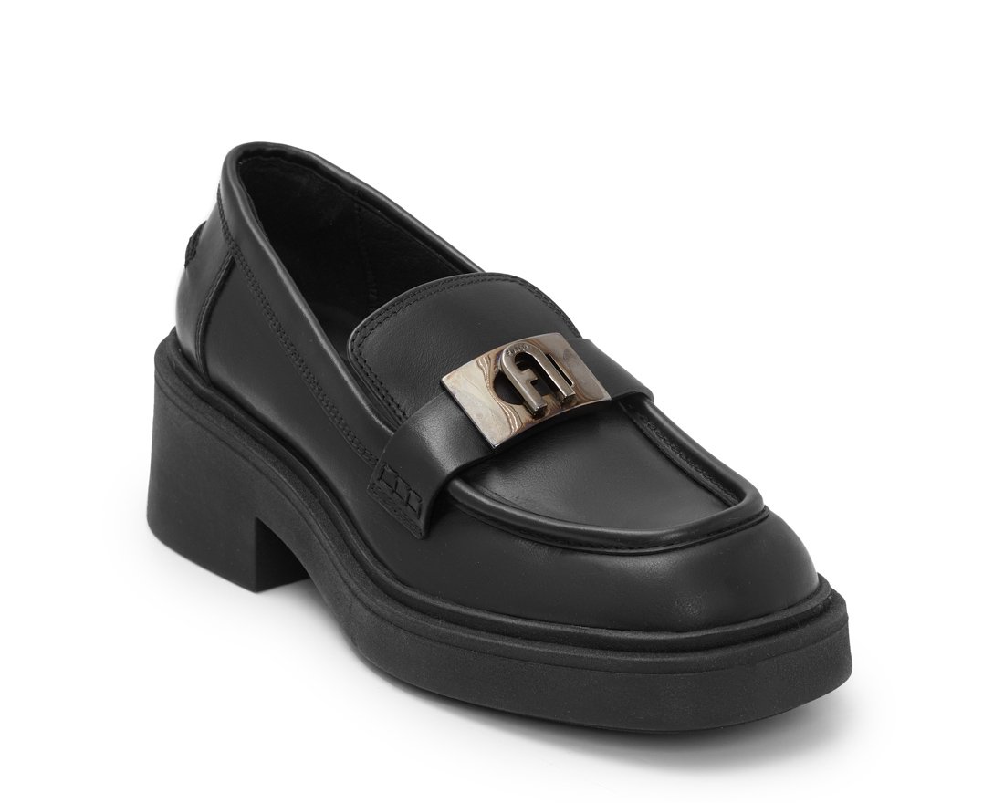 Черные кожаные лоферы - Image 2 of 4