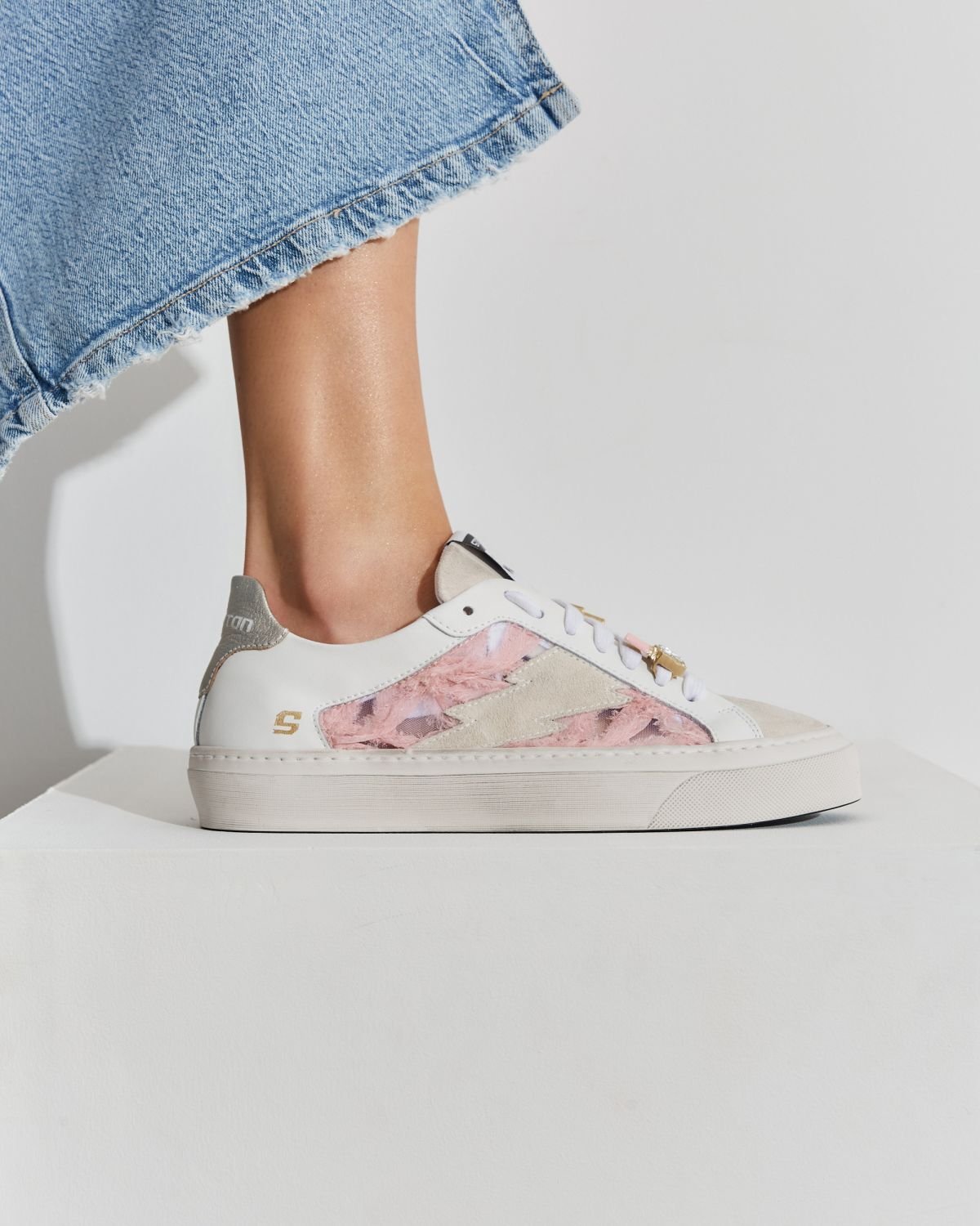 Белые кожаные кеды - Image 5 of 6