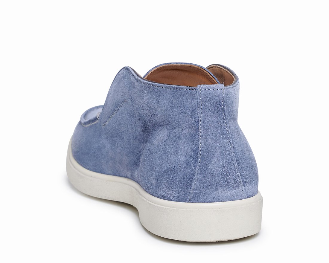 Синие замшевые полуботинки - Image 3 of 4