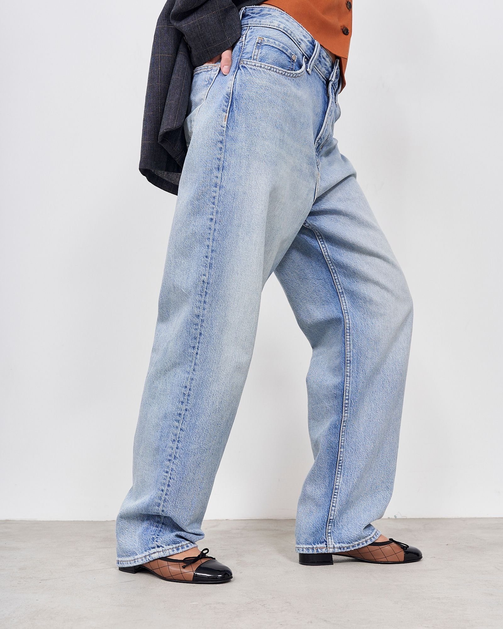 Коричневые кожаные балетки - Image 6 of 6