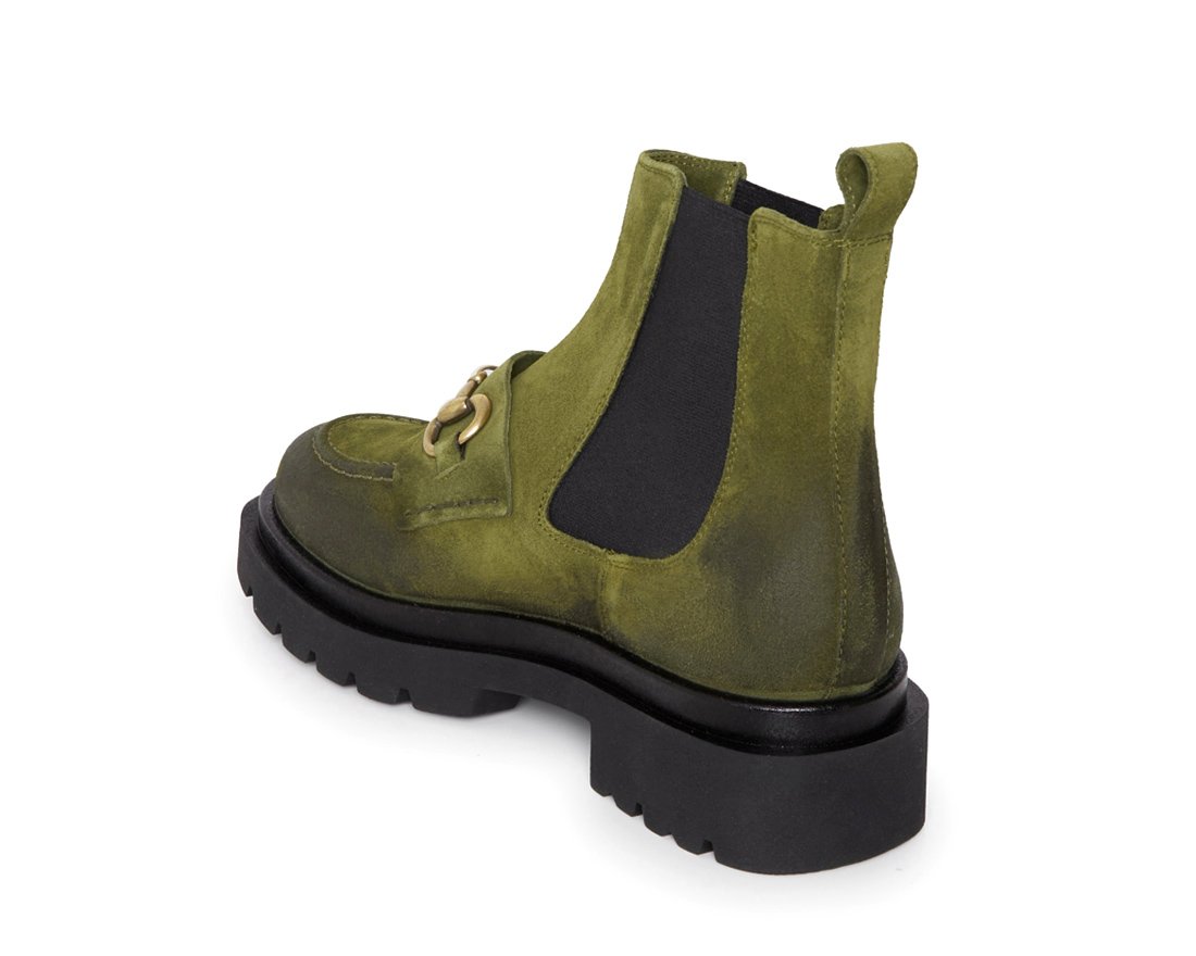 Зеленые замшевые челси - Image 3 of 4