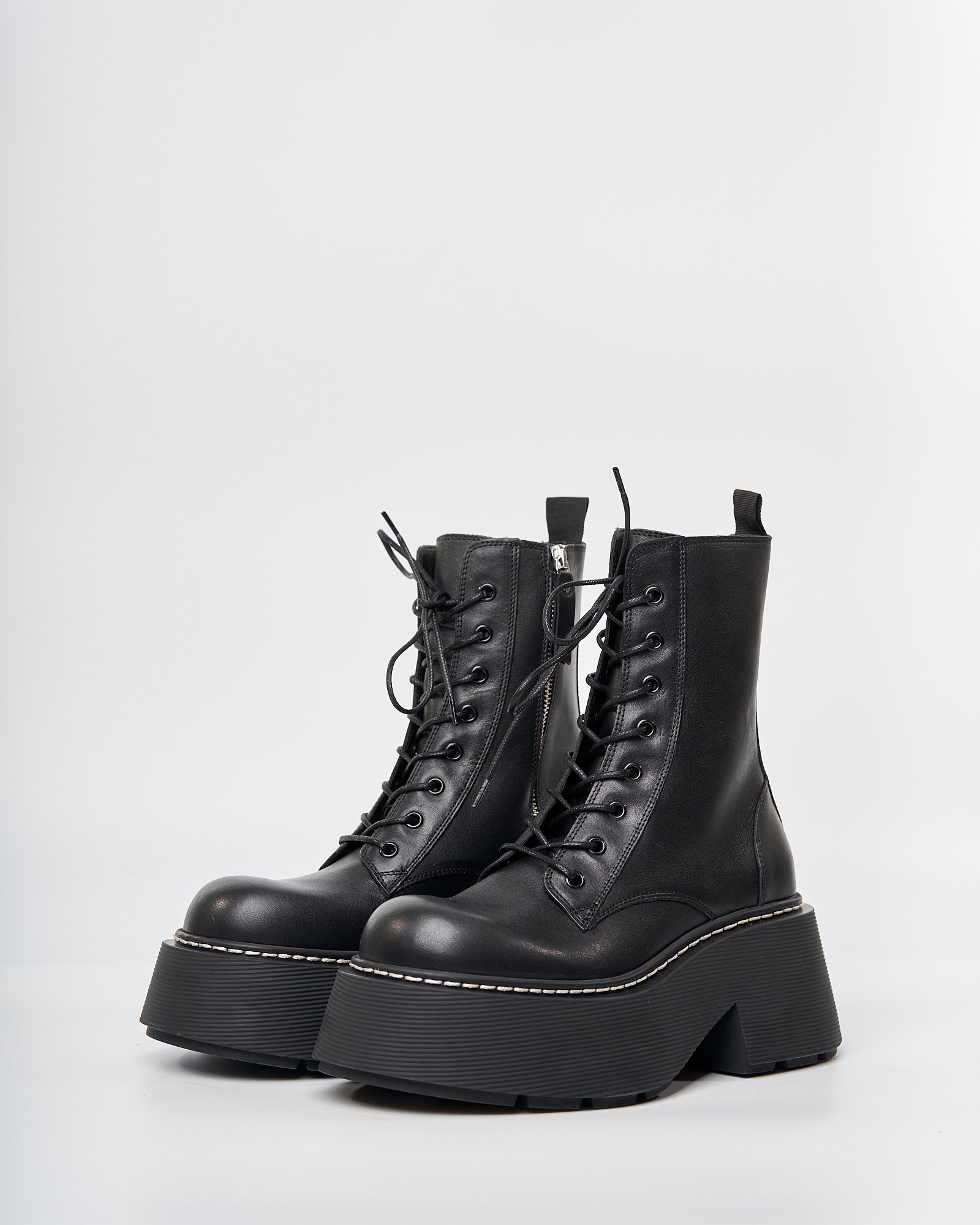 Черные кожаные ботинки - Image 2 of 5