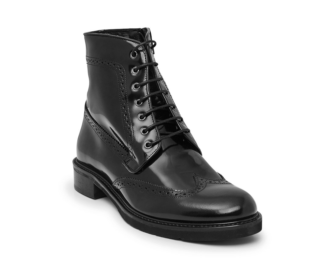 Чёрные кожаные ботинки - Image 2 of 4