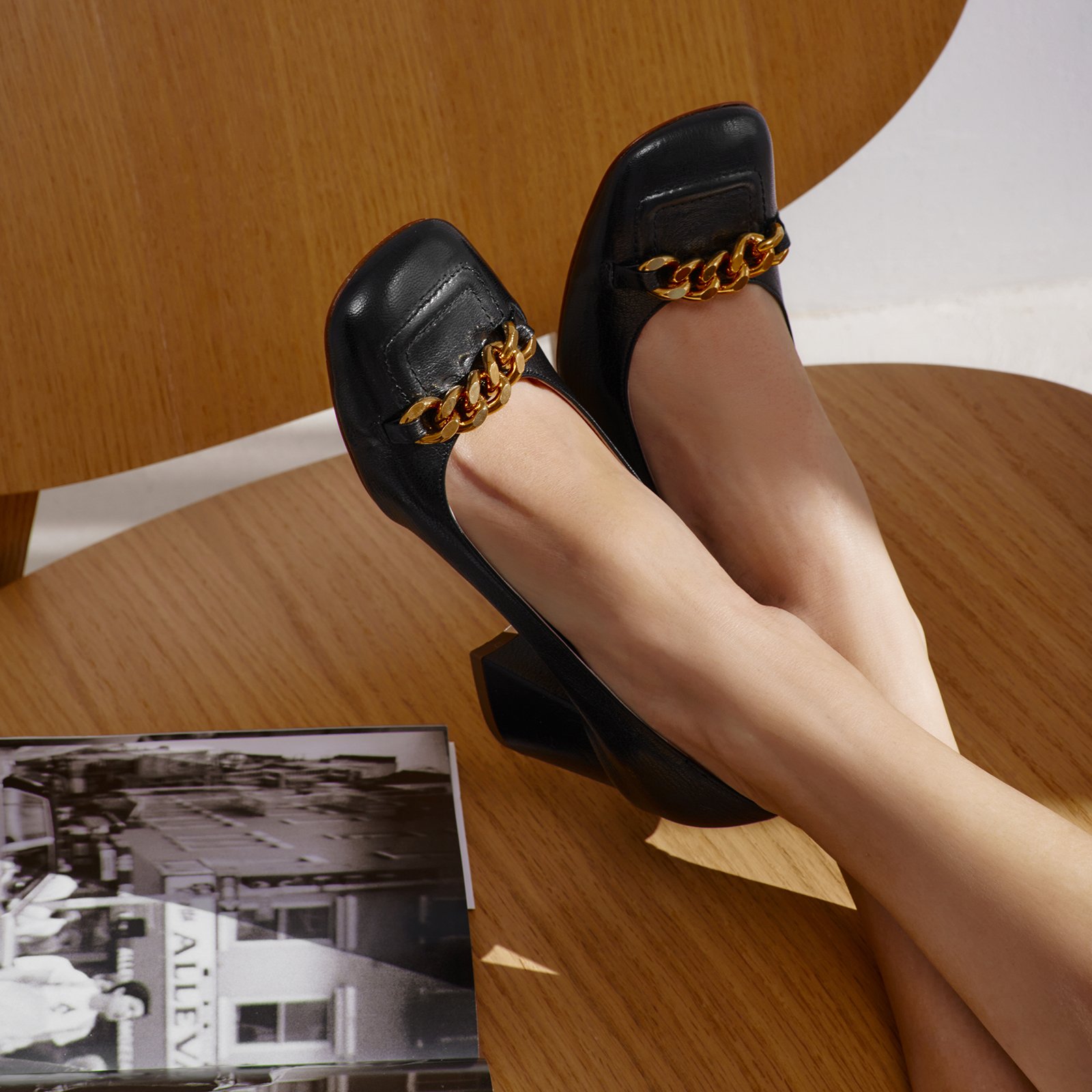 Черные кожаные туфли - Image 5 of 5