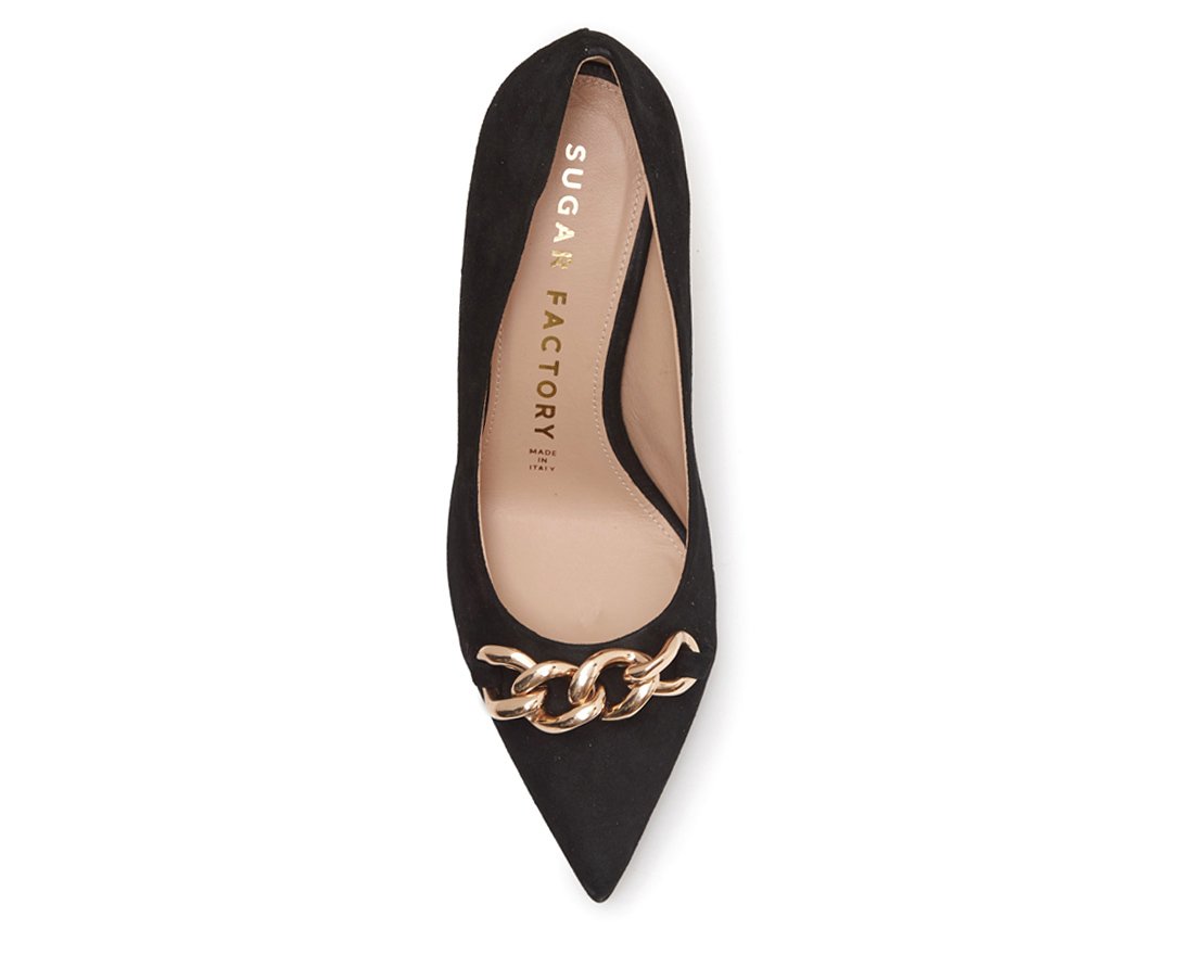 Черные замшевые туфли - Image 4 of 5