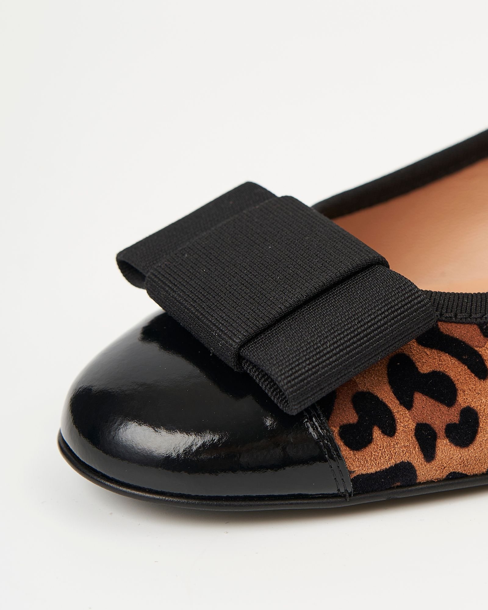 Леопардовые замшевые балетки - Image 4 of 5