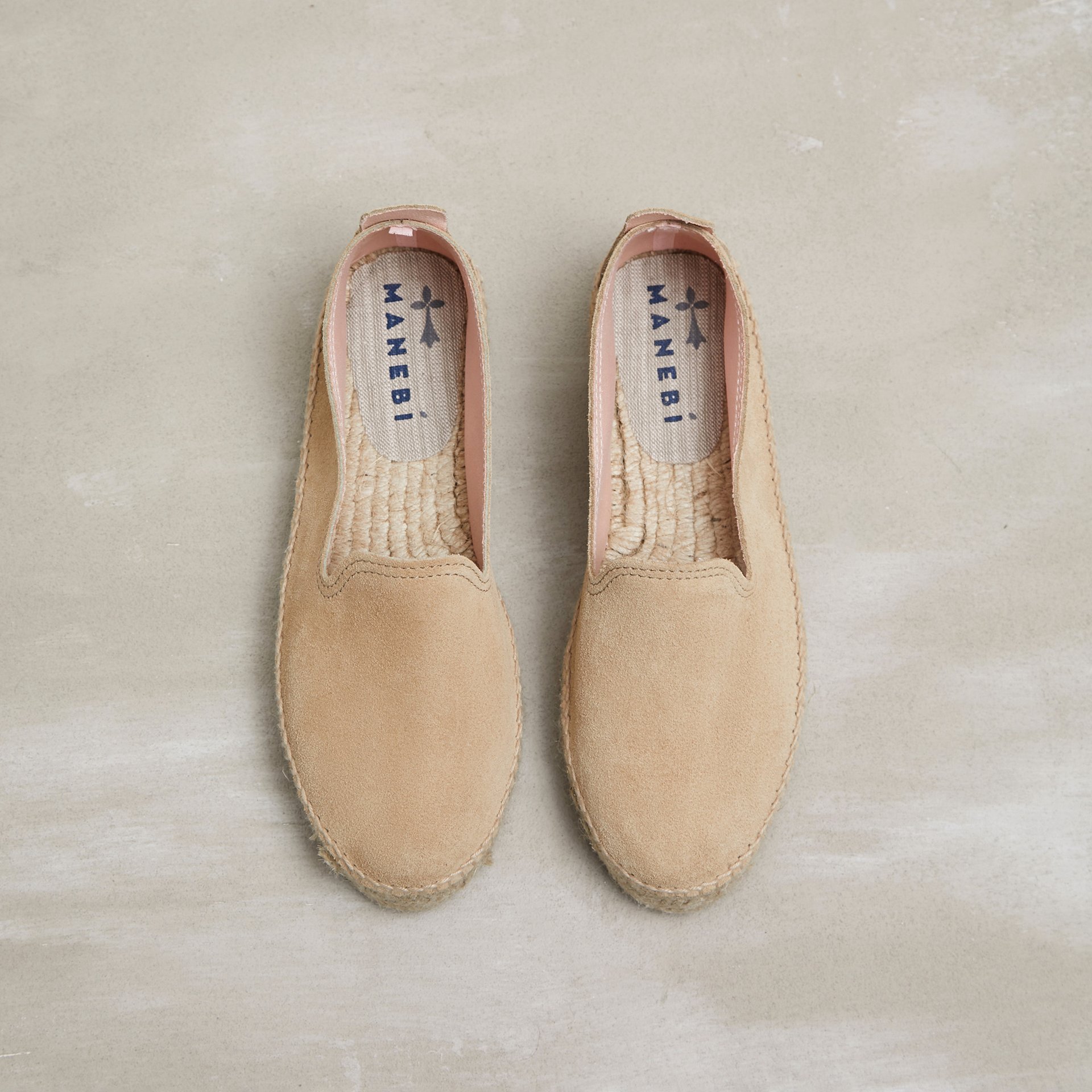 Бежевые замшевые эспадрильи - Image 2 of 5