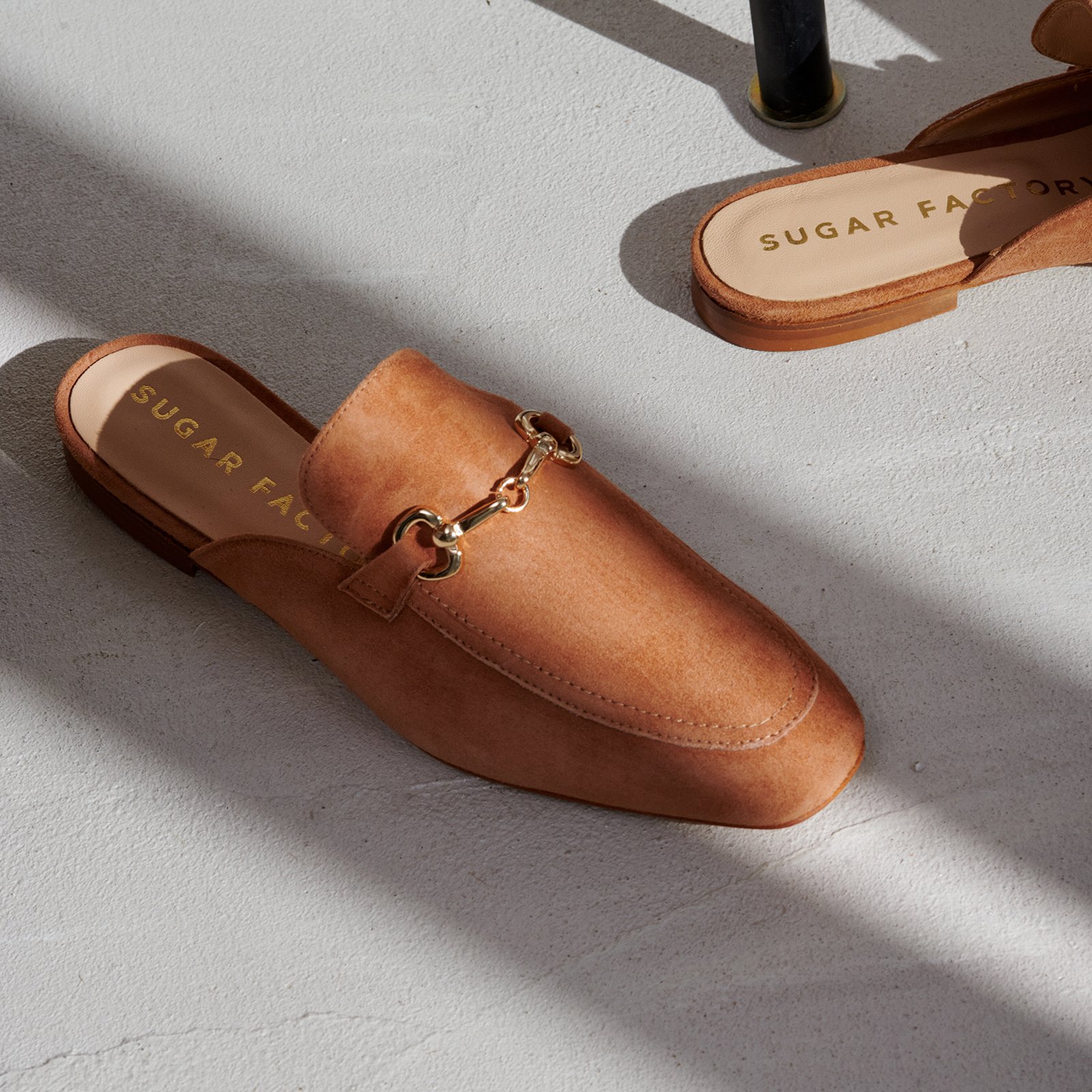 Коричневые замшевые слиперы - Image 5 of 5