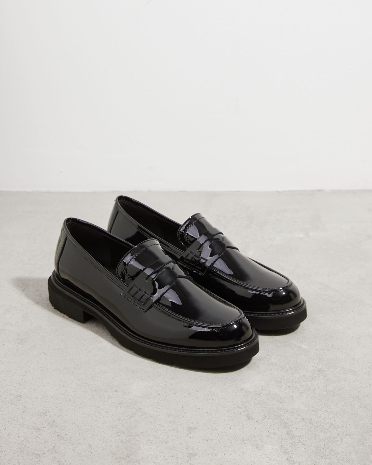 Черные кожаные лоферы - Image 2 of 4