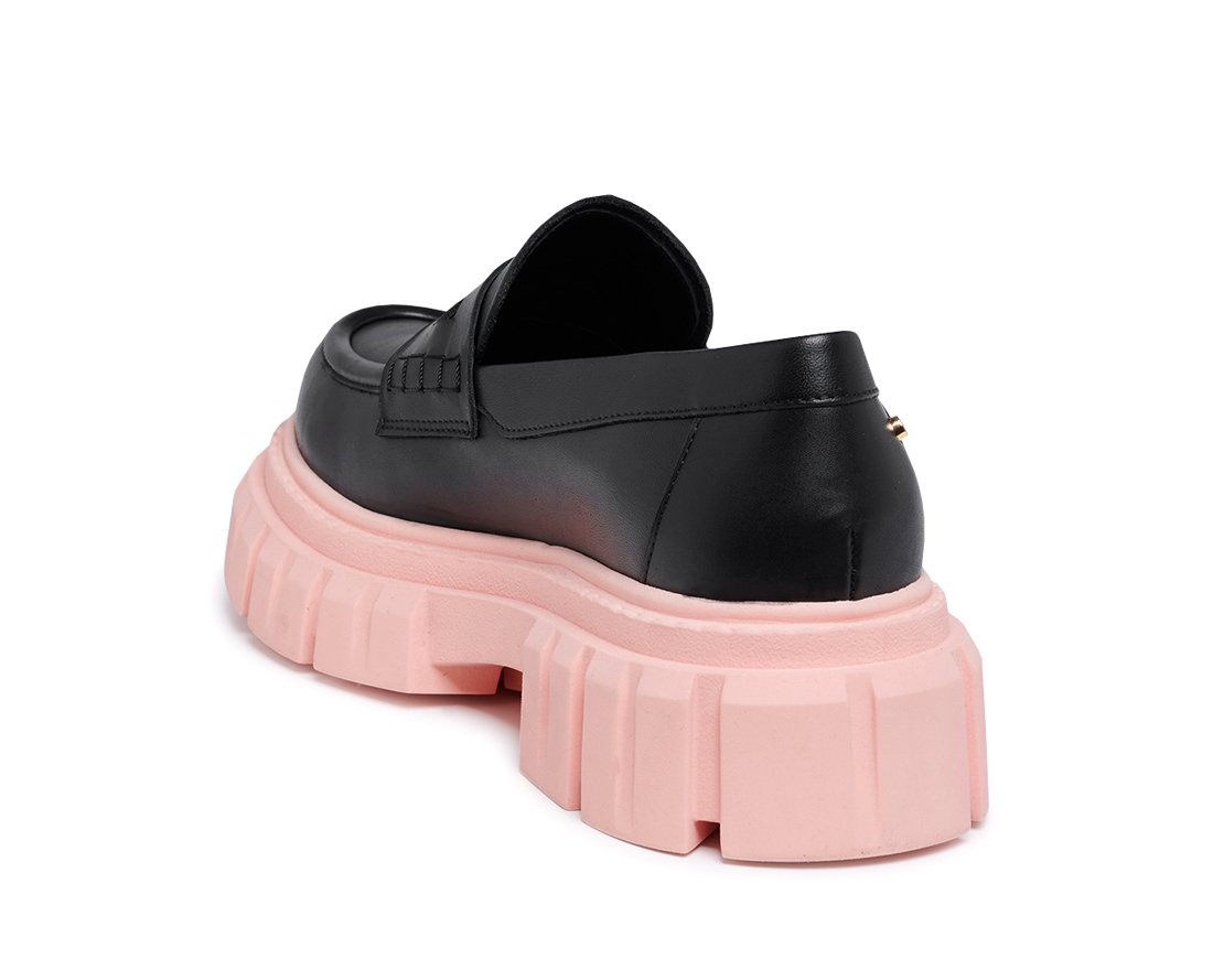 Черные кожаные лоферы - Image 3 of 4