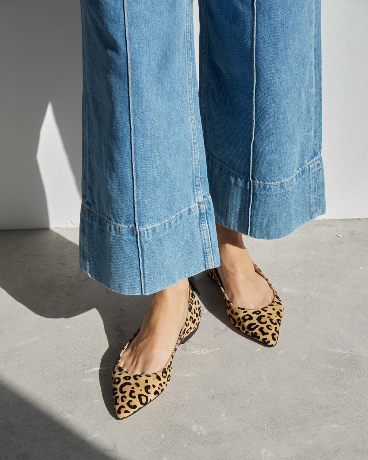 Леопардовые замшевые балетки - Image 5 of 7