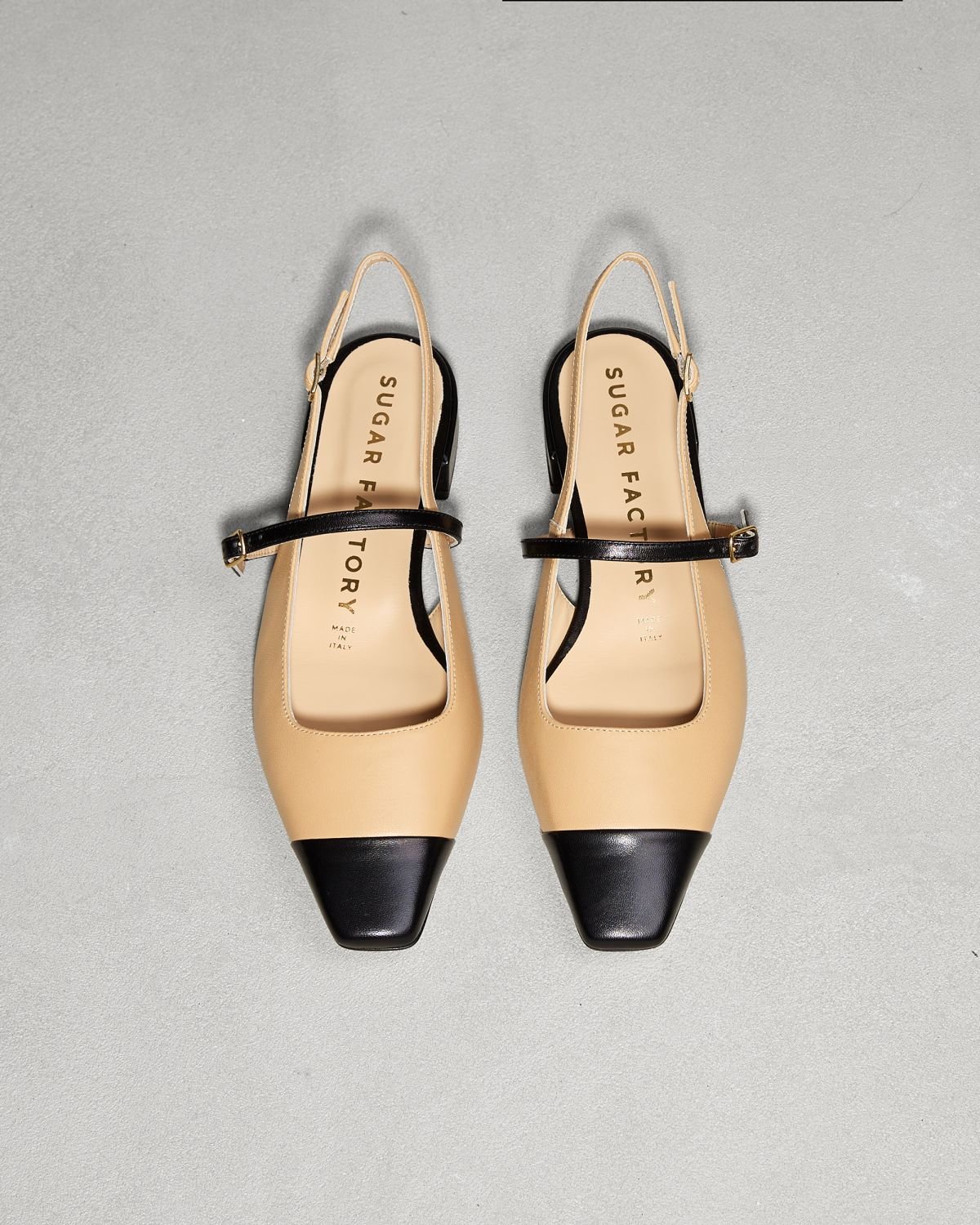 Бежевые кожаные туфли - Image 2 of 6