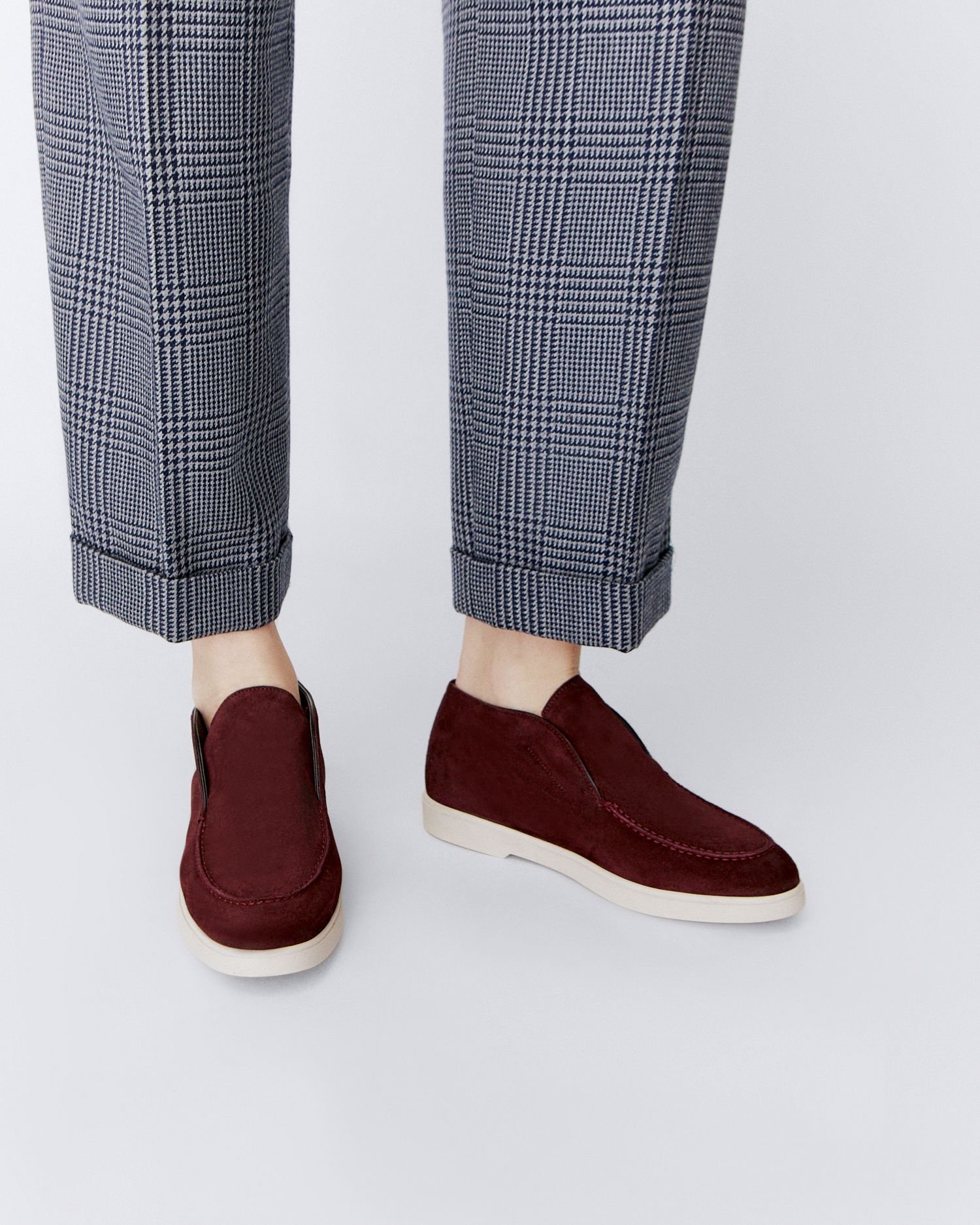 Зимние замшевые полуботинки - Main image