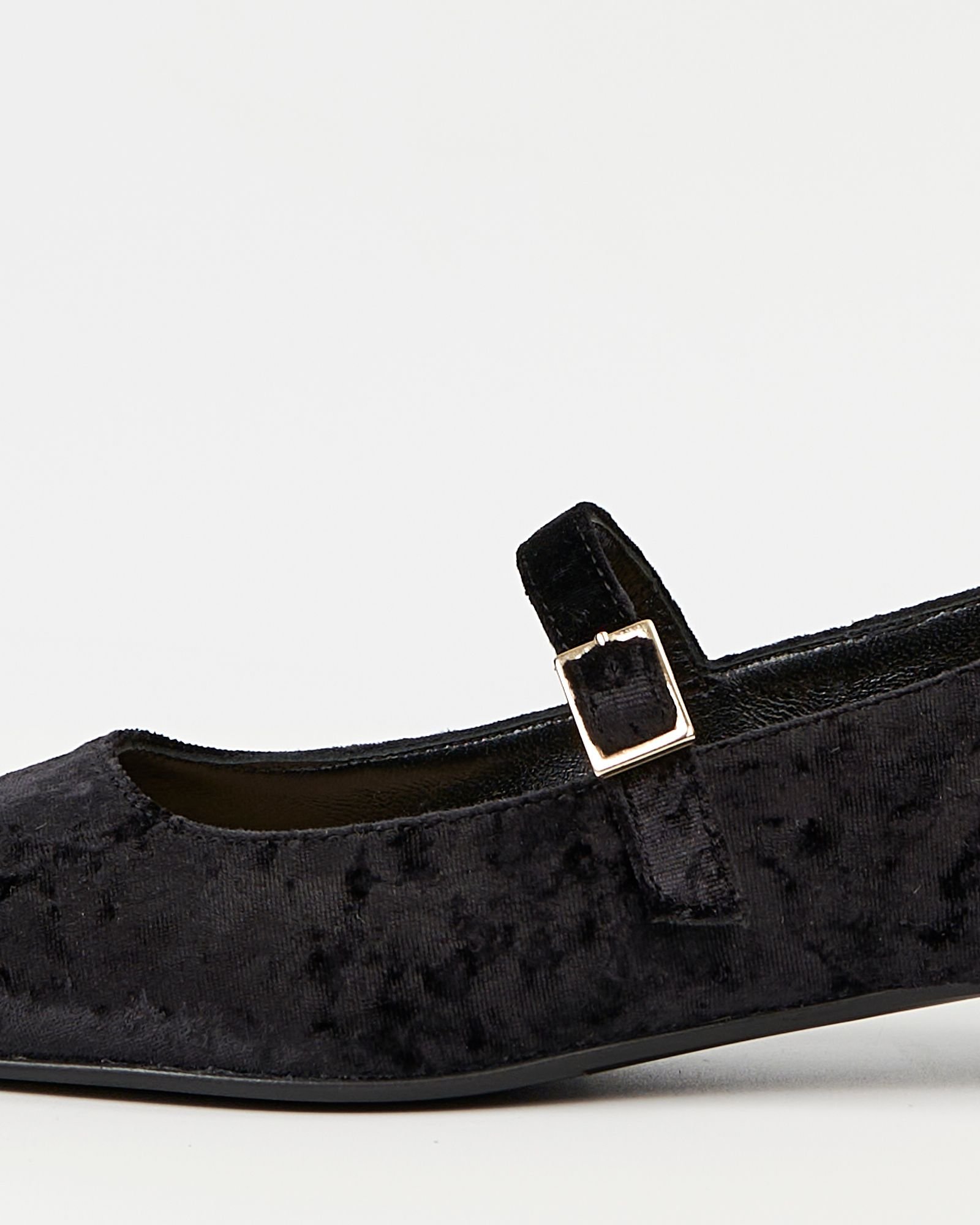 Черные бархатные туфли - Image 5 of 6