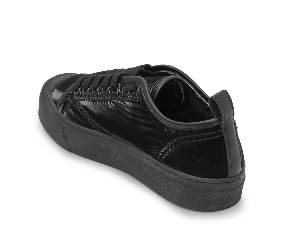 Черные текстильные кеды - Image 3 of 5