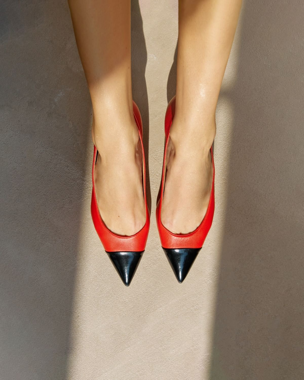 Красные кожаные туфли - Image 6 of 6