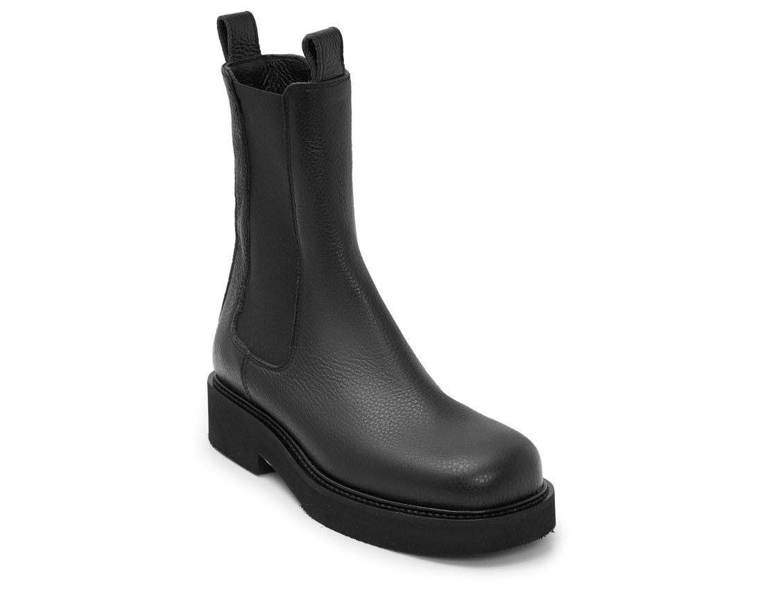 Черные кожаные челси - Image 2 of 5