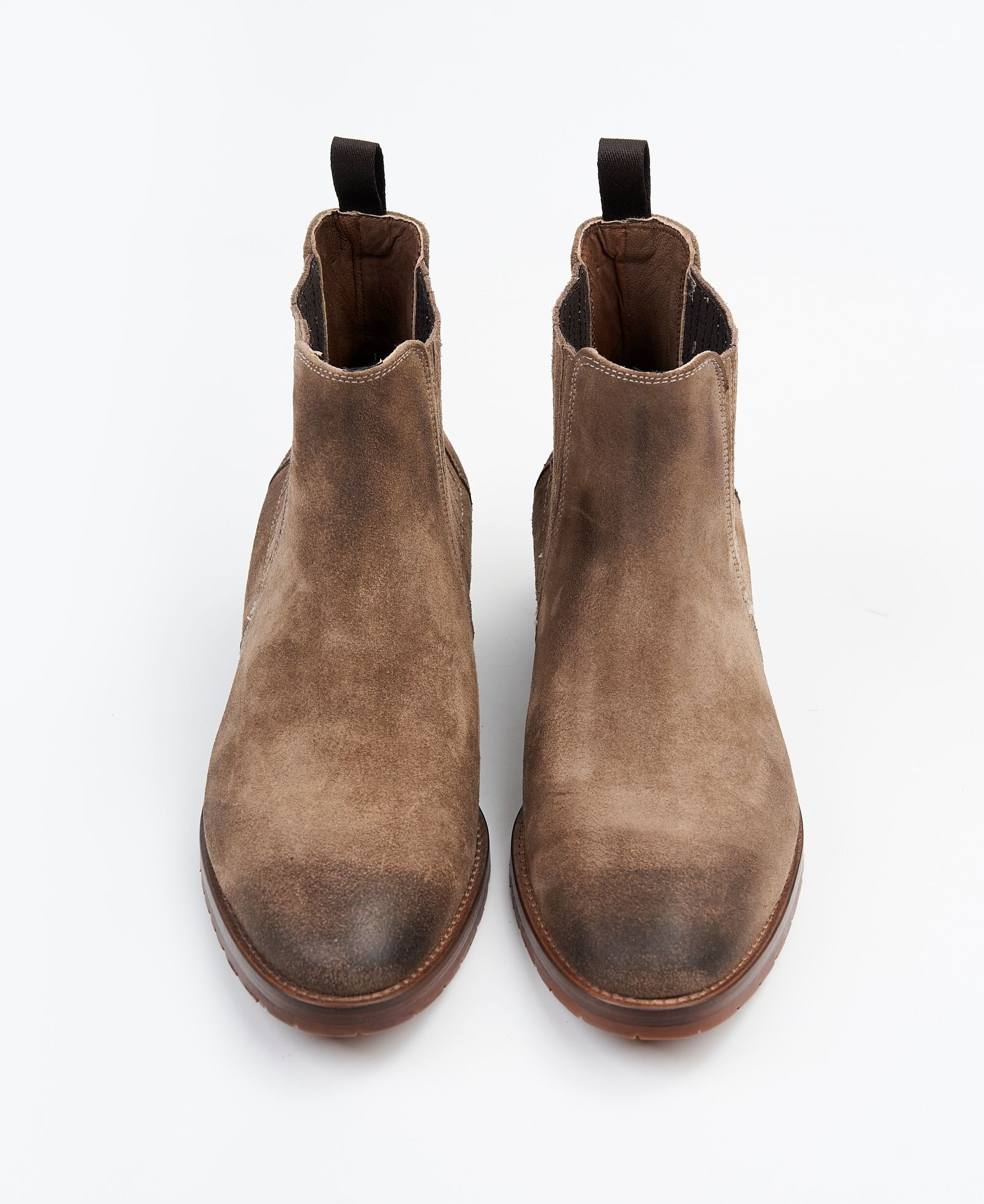 Светло-коричневые замшевые казаки - Image 5 of 6