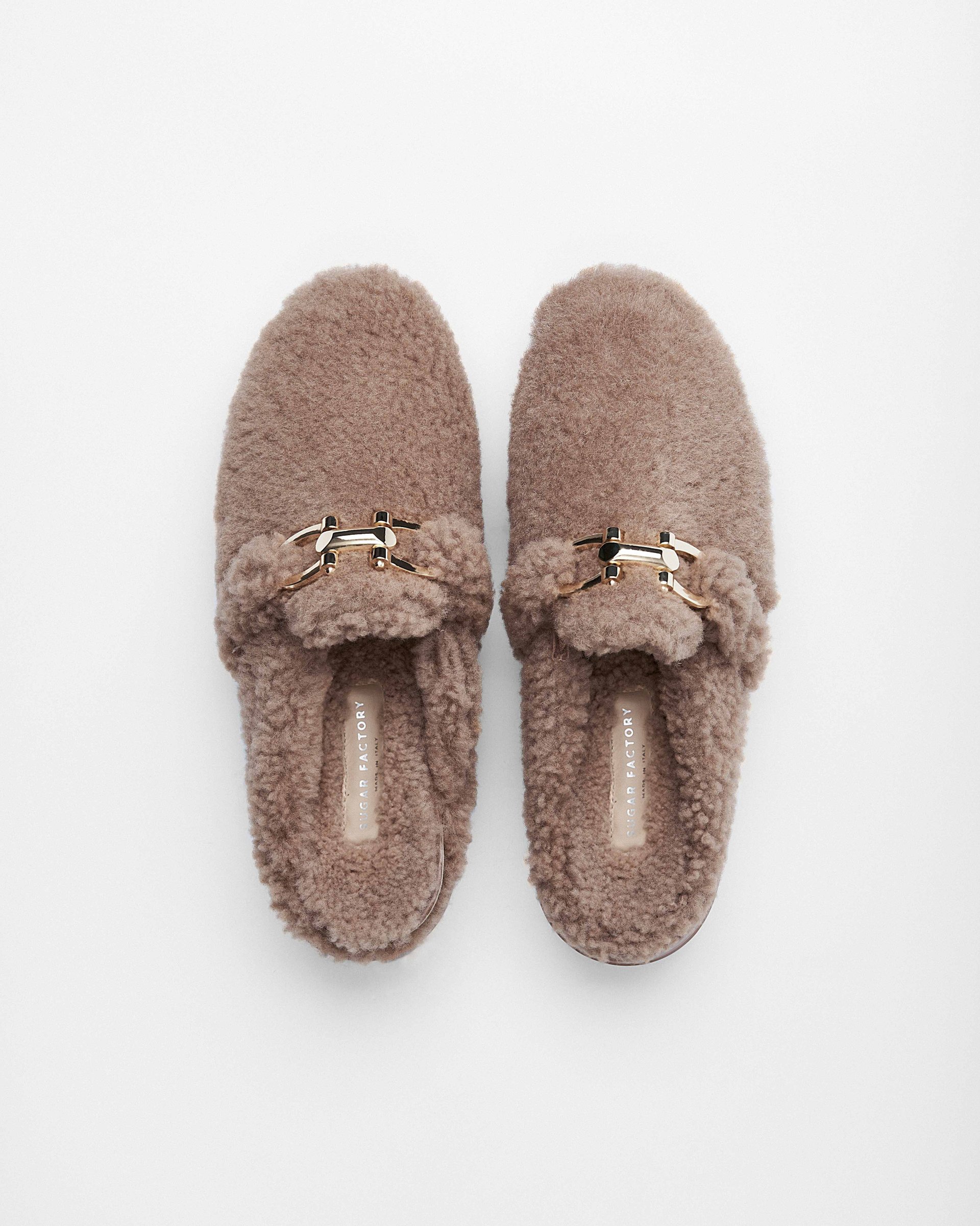 Зимние бежевые слиперы - Image 2 of 4