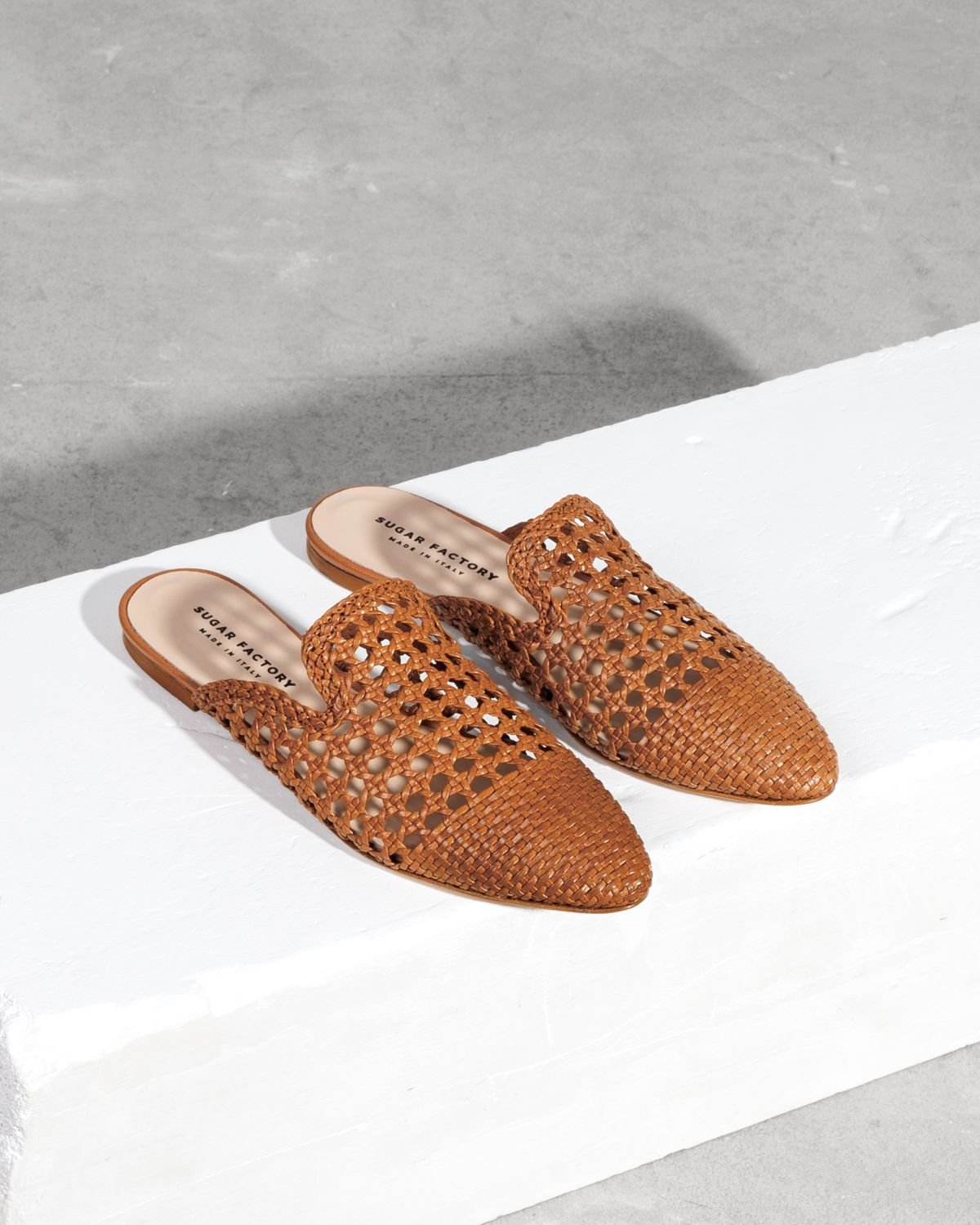 Коричневые кожаные слиперы - Image 3 of 4