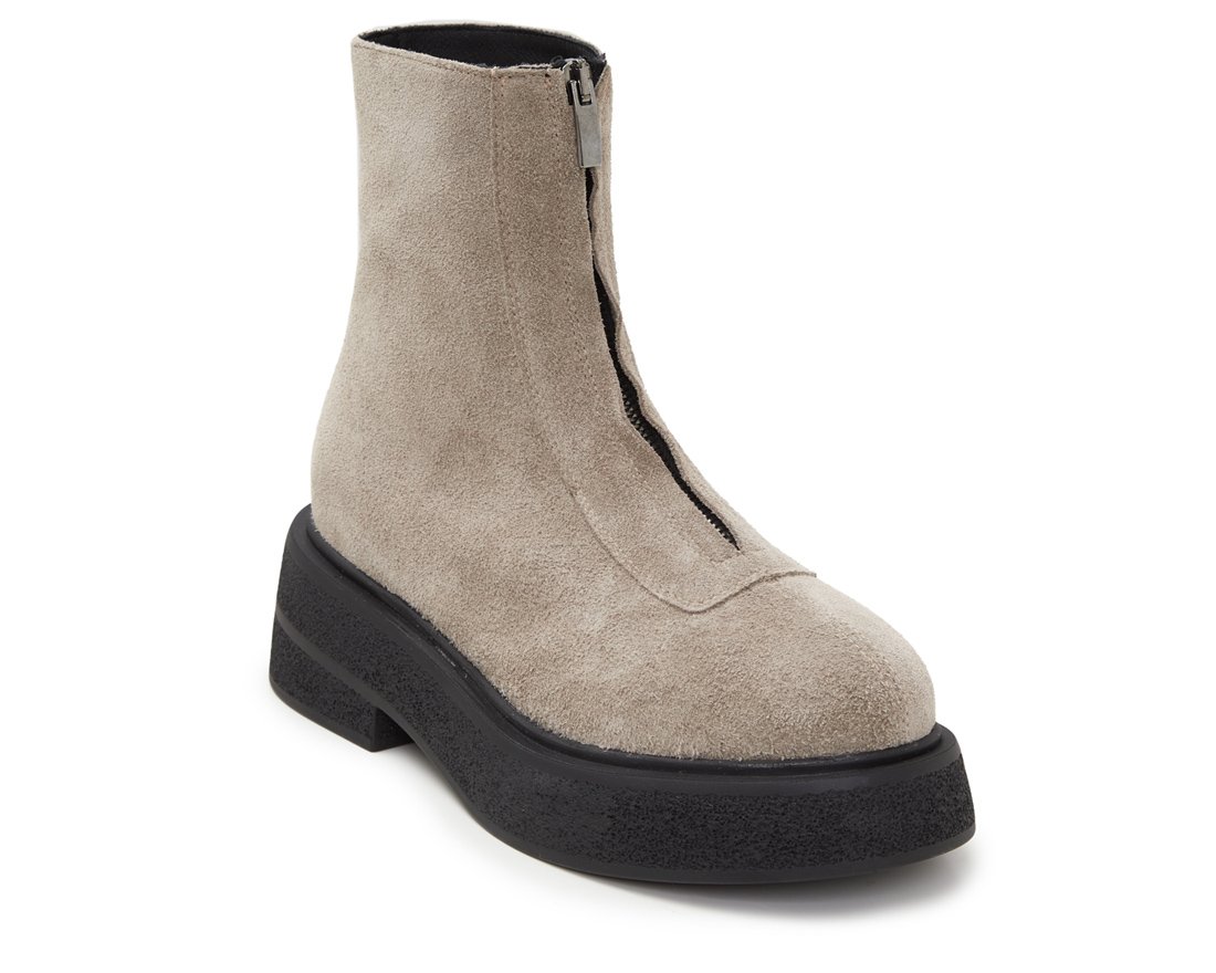 Светло-серые замшевые ботинки - Image 2 of 5